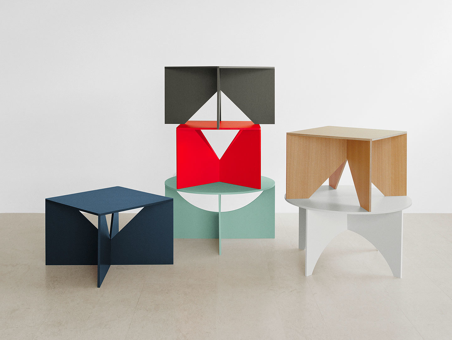 E15 Charlotte Calvert Side Tables