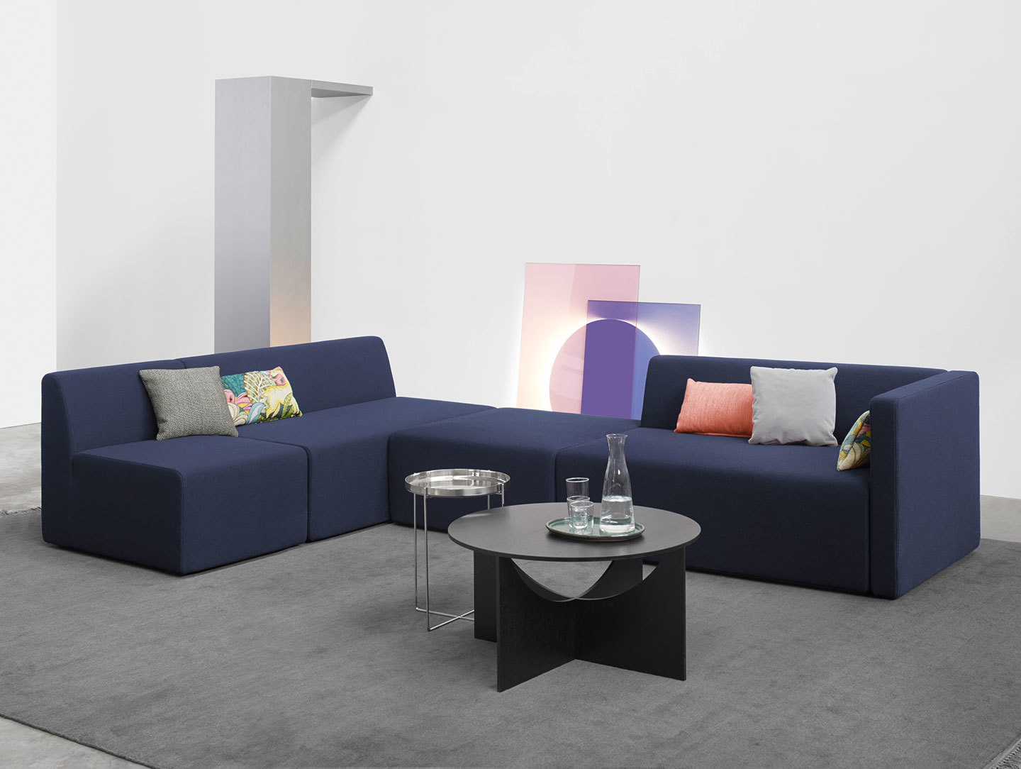 E15 Charlotte Side Table Black