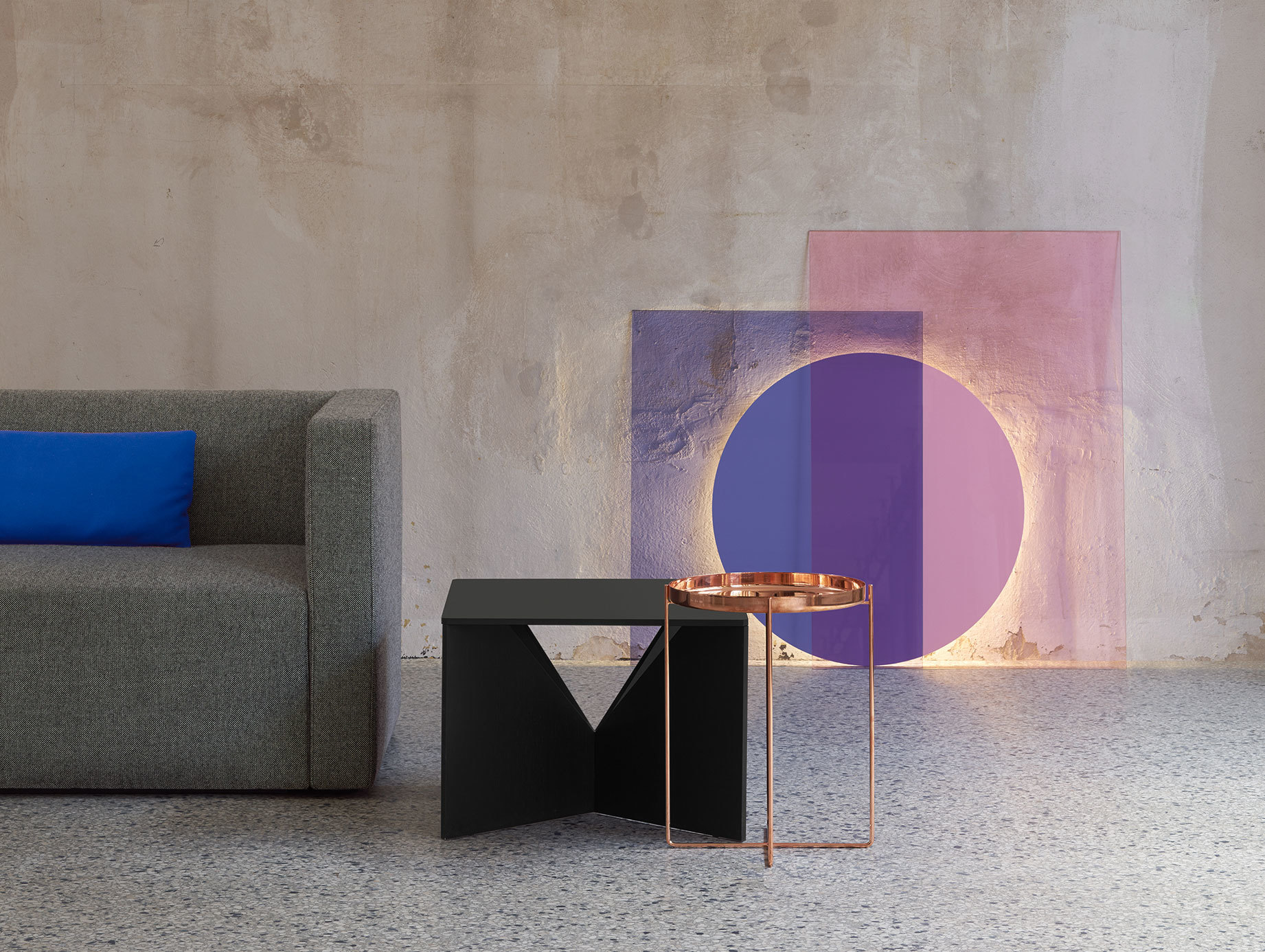 E15 Habibi Table Colour Light