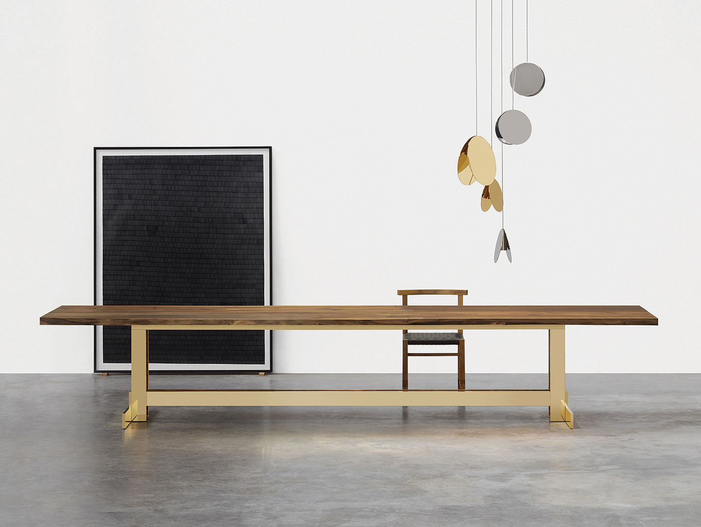 E15 Kazimir Walnut Brass Philipp Mainzer