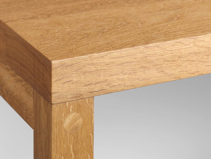 E15 Platz Table Oak Top Detail Jorg Schellmann 1