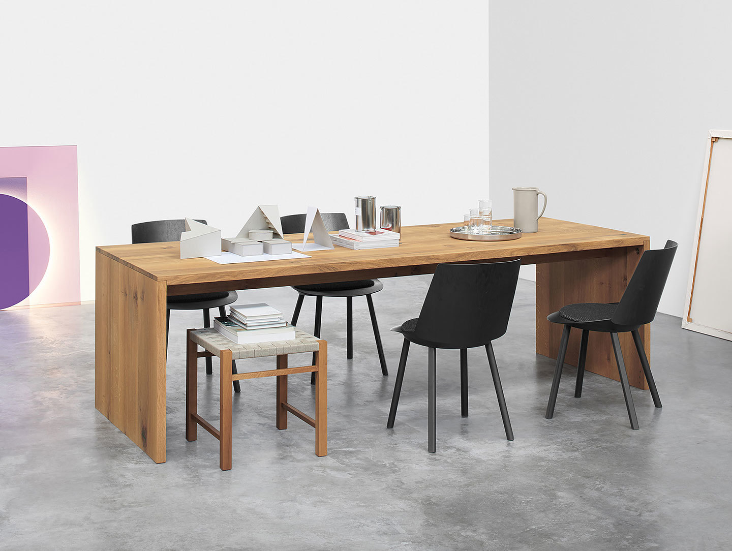 E15 Ponte Table Oak Philipp Mainzer