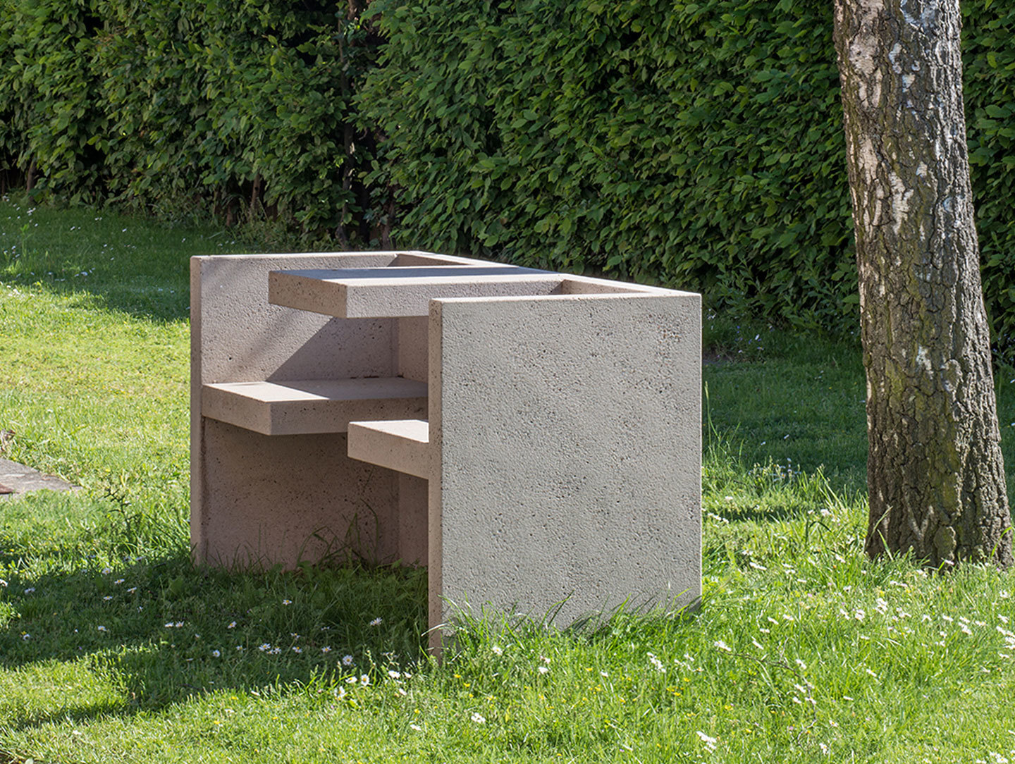 E15 Tafel Bench Concrete Hans De Pelsmacker