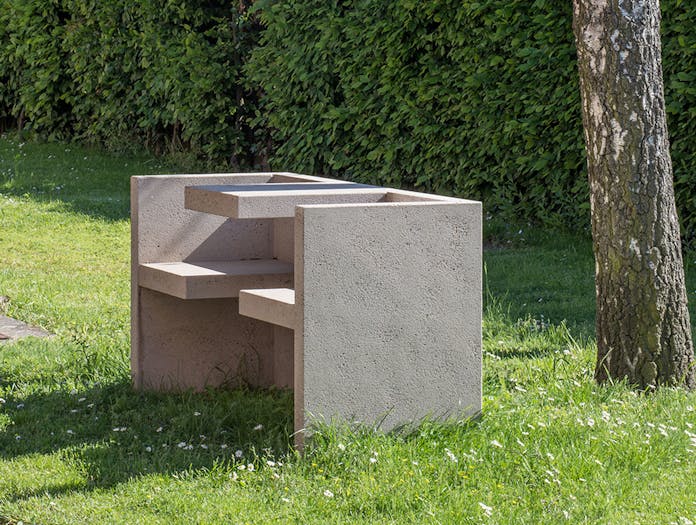 E15 Tafel Bench Concrete Hans De Pelsmacker