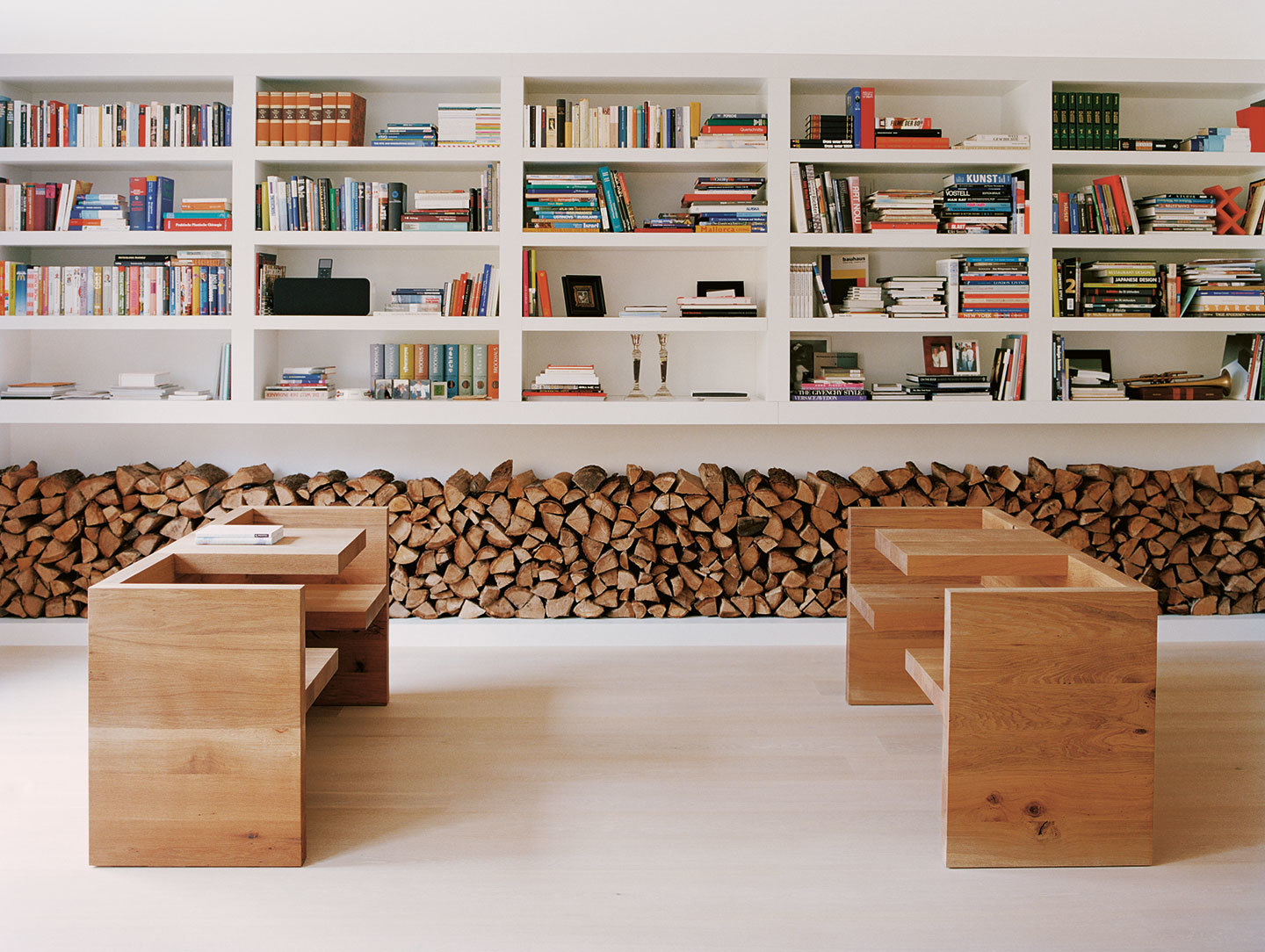 E15 Tafel Bench Oak Library Hans De Pelsmacker