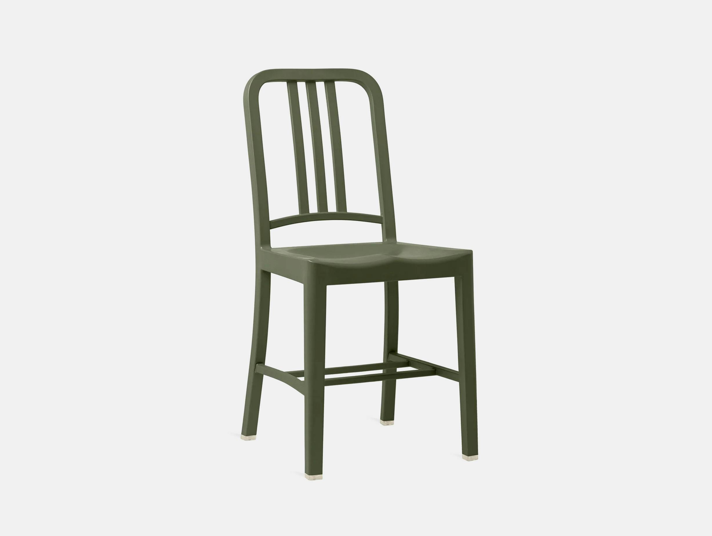 Emeco 111 navy chair cypress green