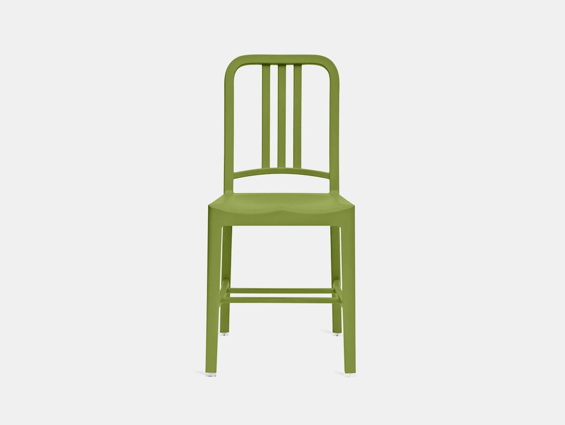 Emeco 111 navy chair grass2