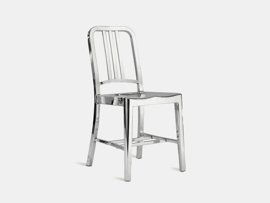 Emeco navy chair 1006 polished aluminium