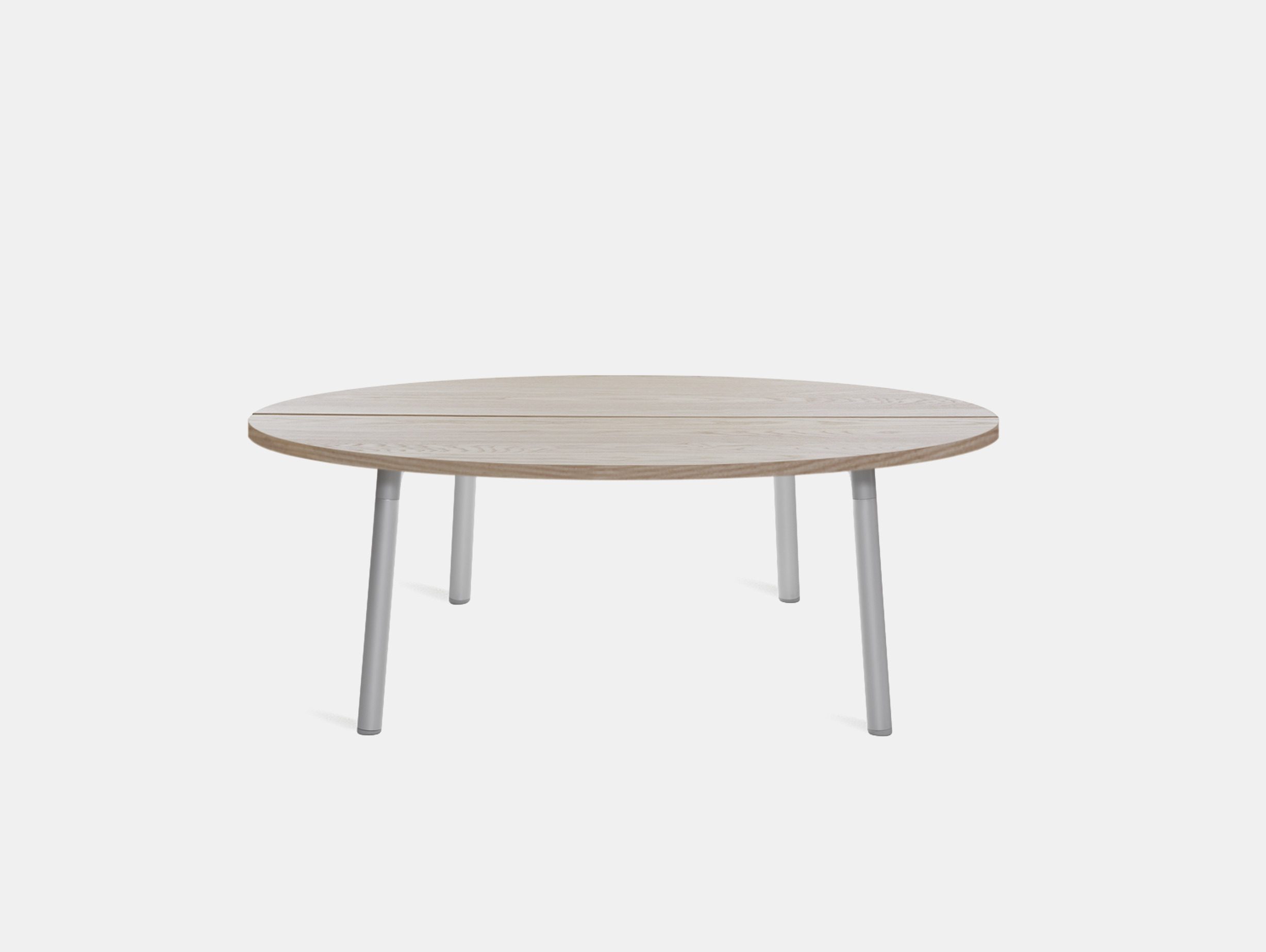 Emeco sam hecht and kim colin run coffee table ash aluminium