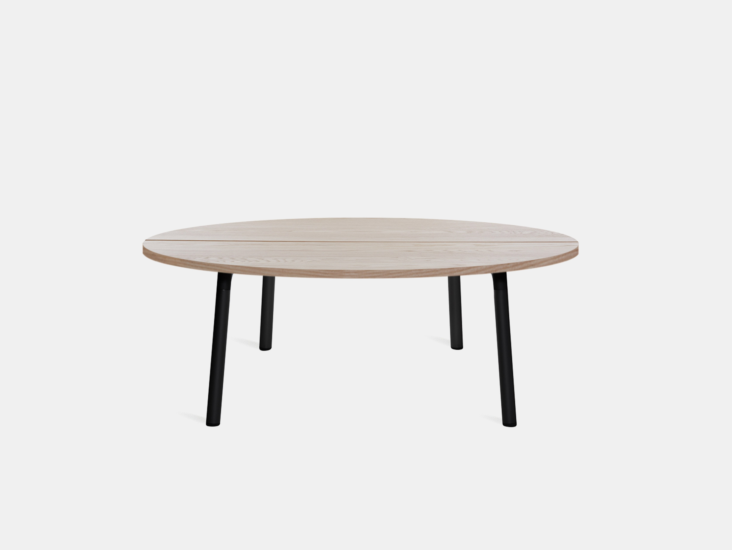 Emeco sam hecht and kim colin run coffee table ash black