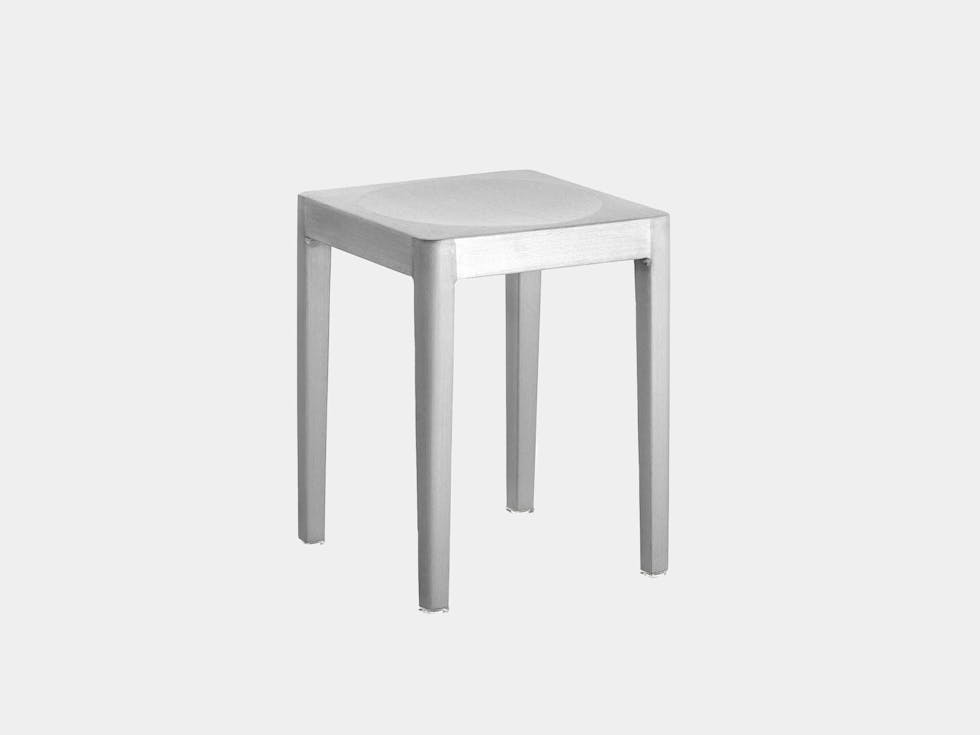 Emeco stool small philippe starck brushed Emeco stool small philippe starck brushed