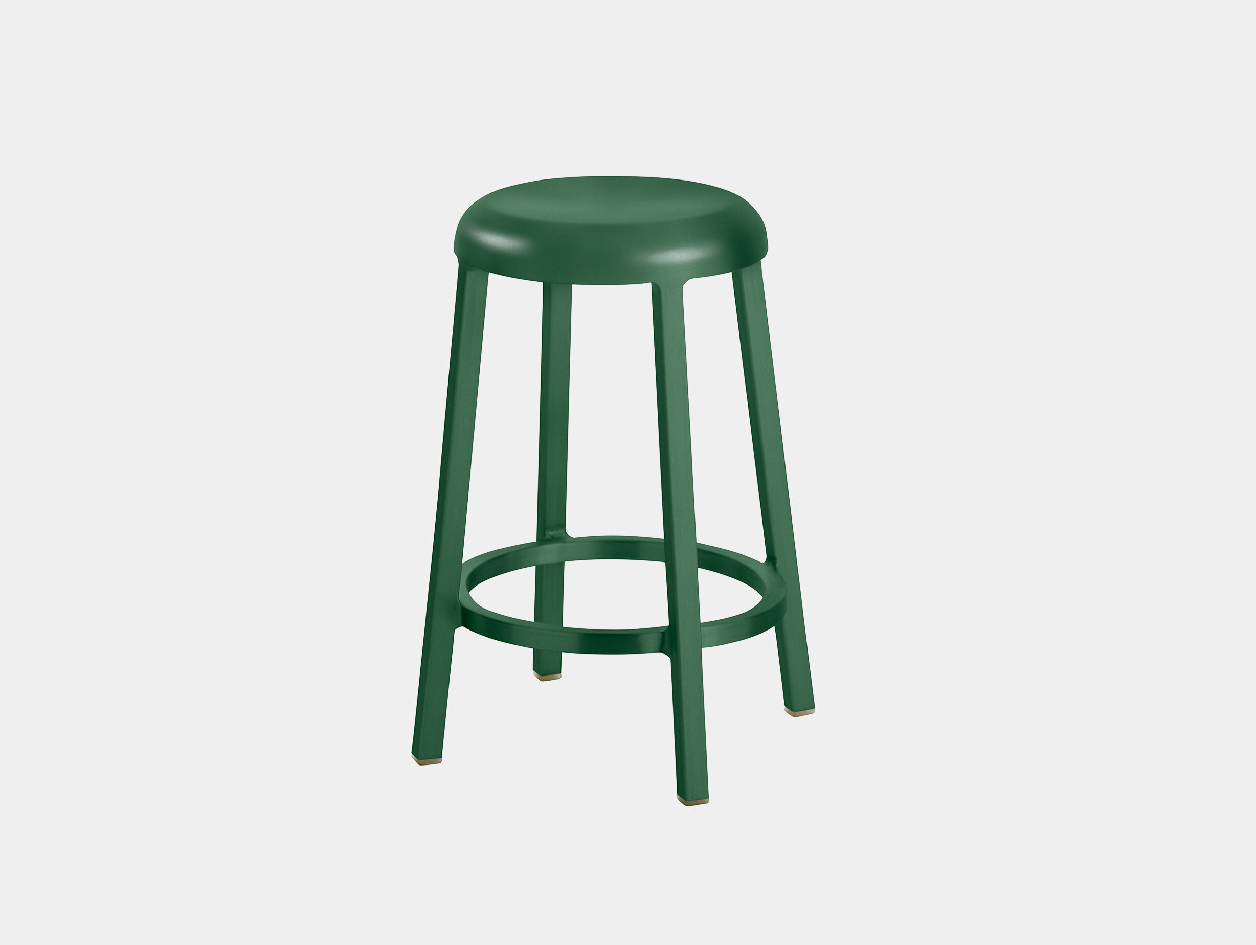 Emeco za counter stool green