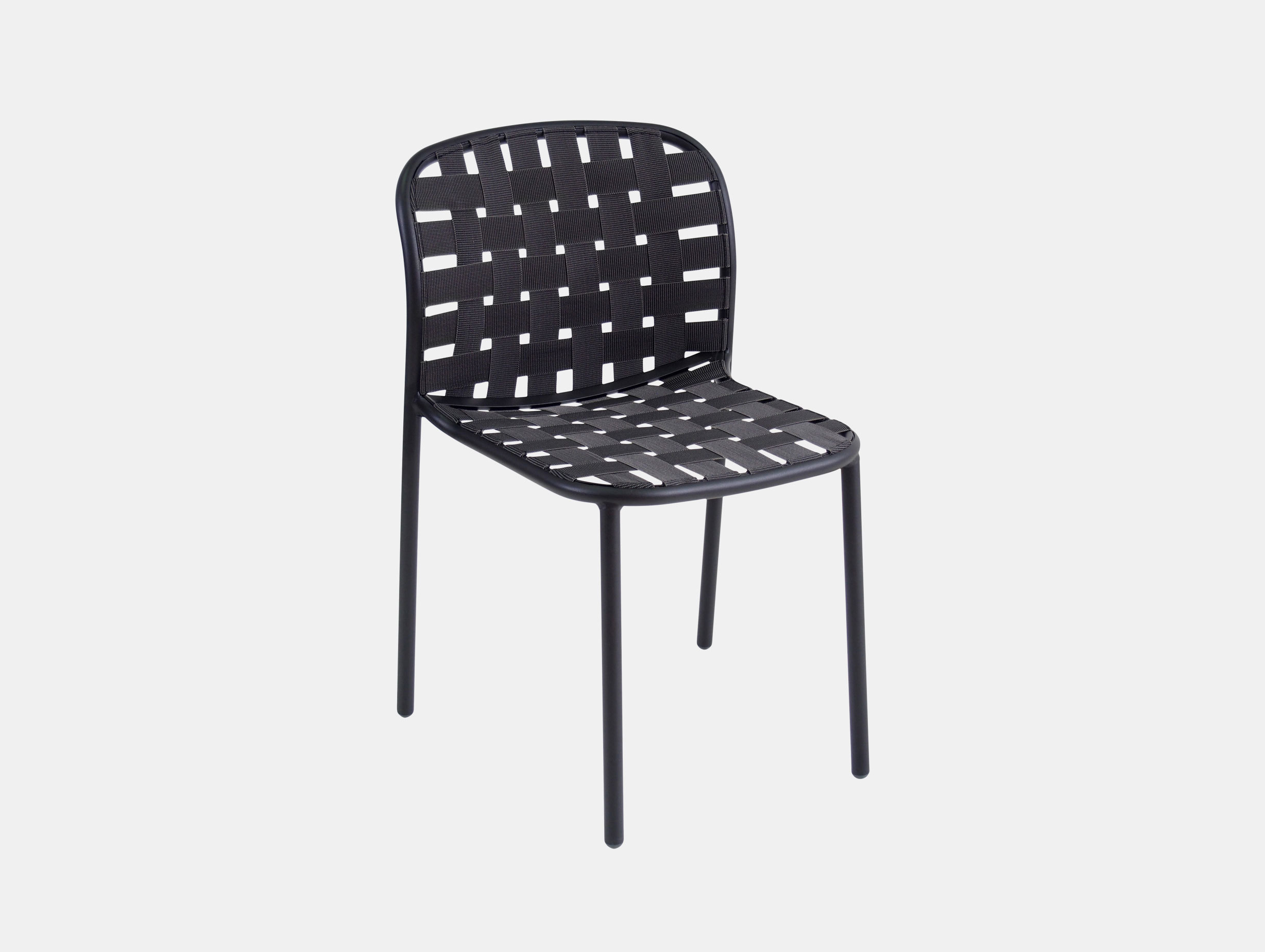 Emu Yard Dining Chair Black Stefan Diez