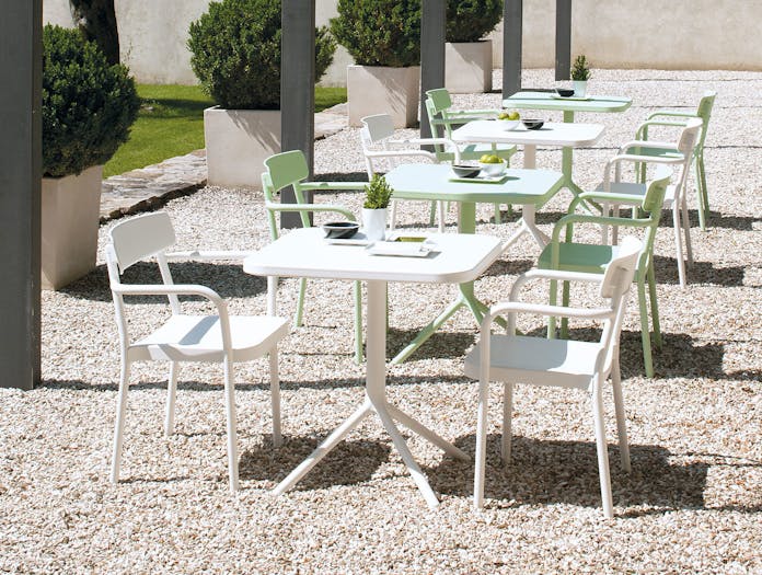 Emu Grace Outdoor Armchairs And Tables Terrace Cafe