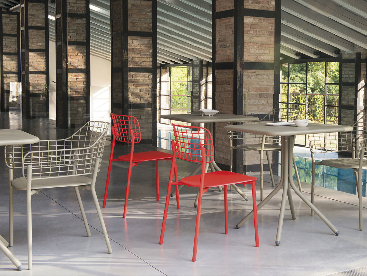 Emu Lyze Outdoor Chairs Terrace