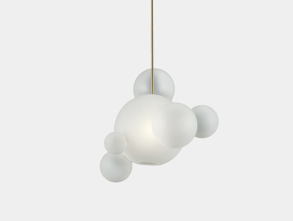Xdp Giopato and Coombes Bolle Frosted Pendant Light 6