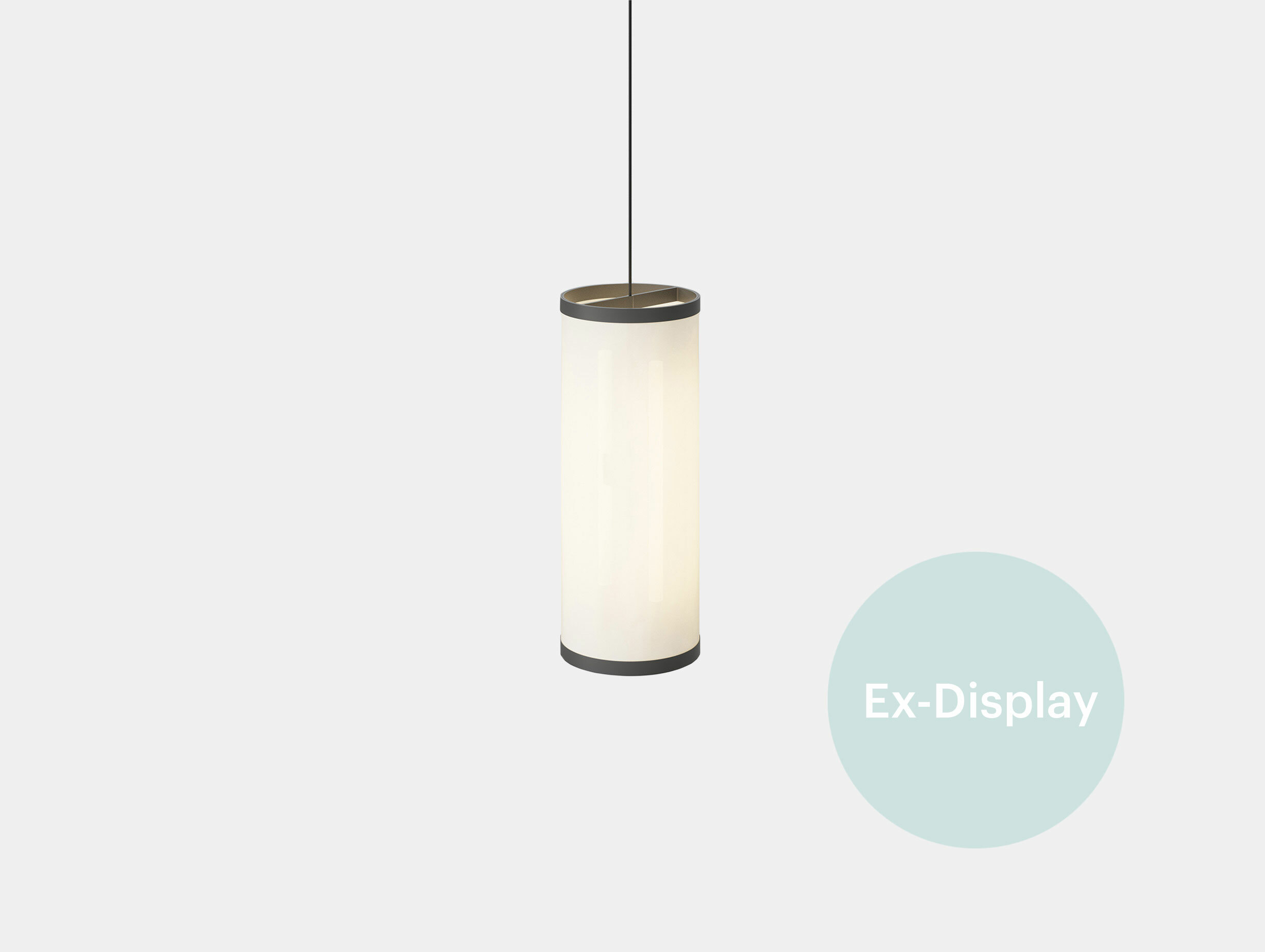 Xdp astep david thulstrup isol suspension pendant lamp 76 black