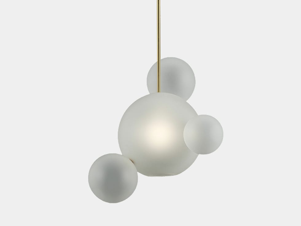 Bolle Frosted Pendant Light 04 - Ex-Display Version image
