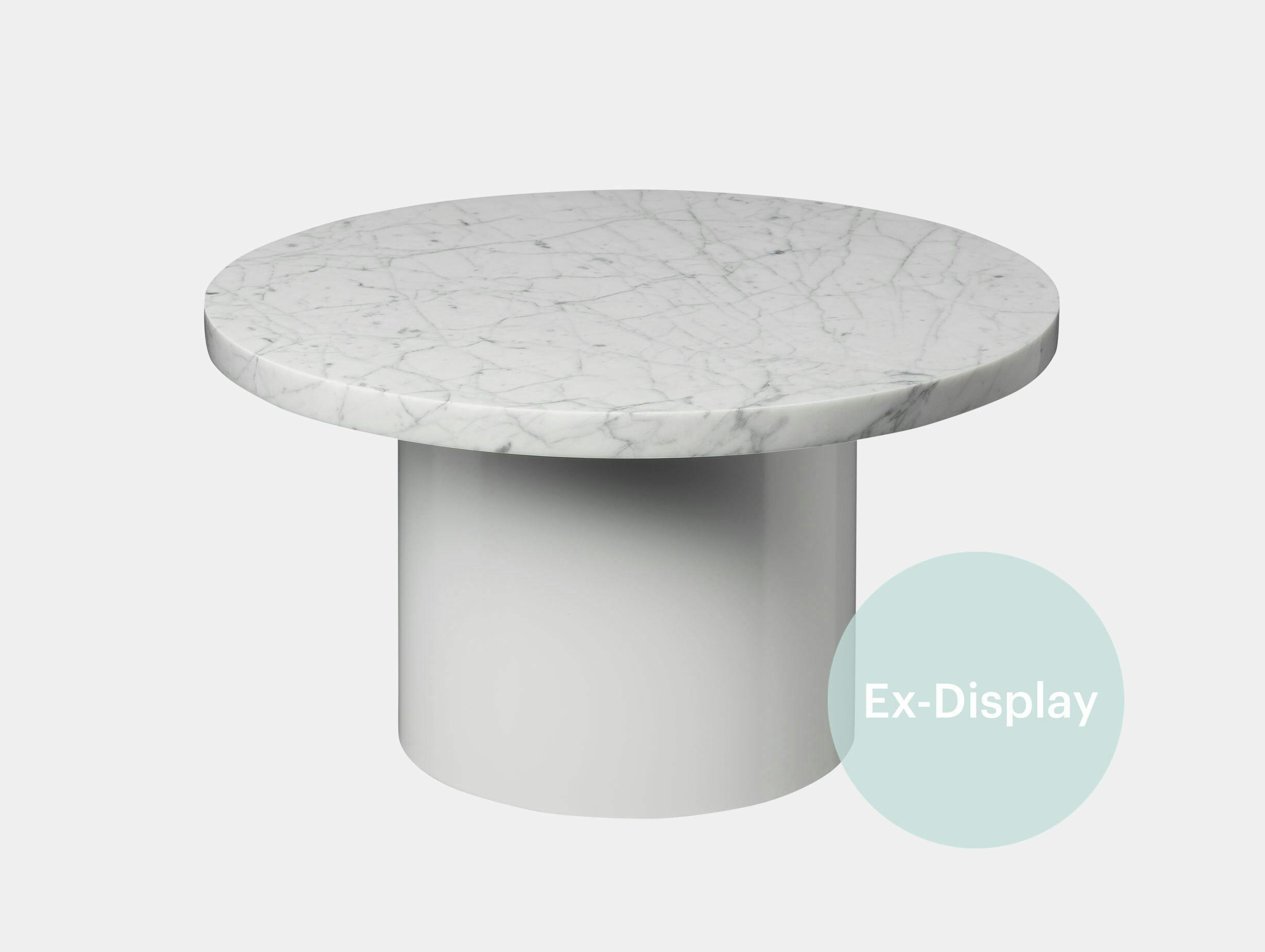 Xdp e15 enoki side table white white marble lg philipp mainzer