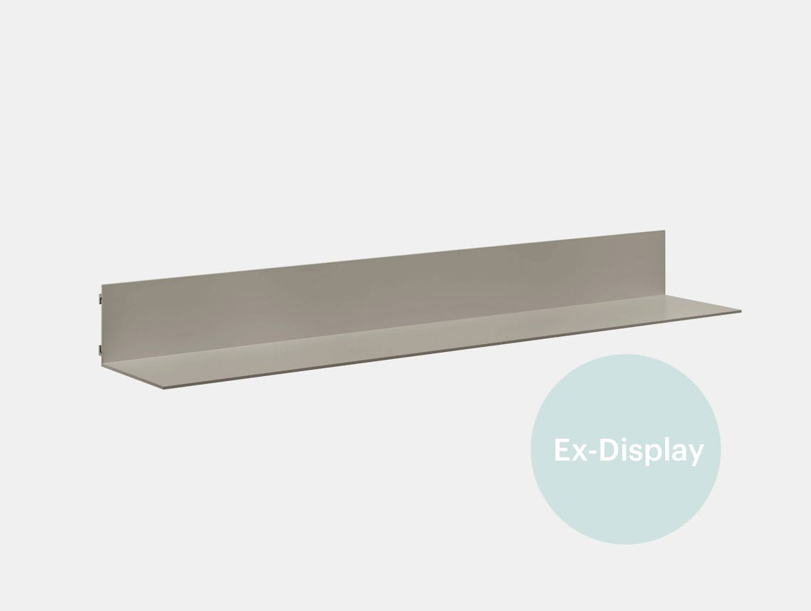 Xdp e15 profil shelf silk grey 150