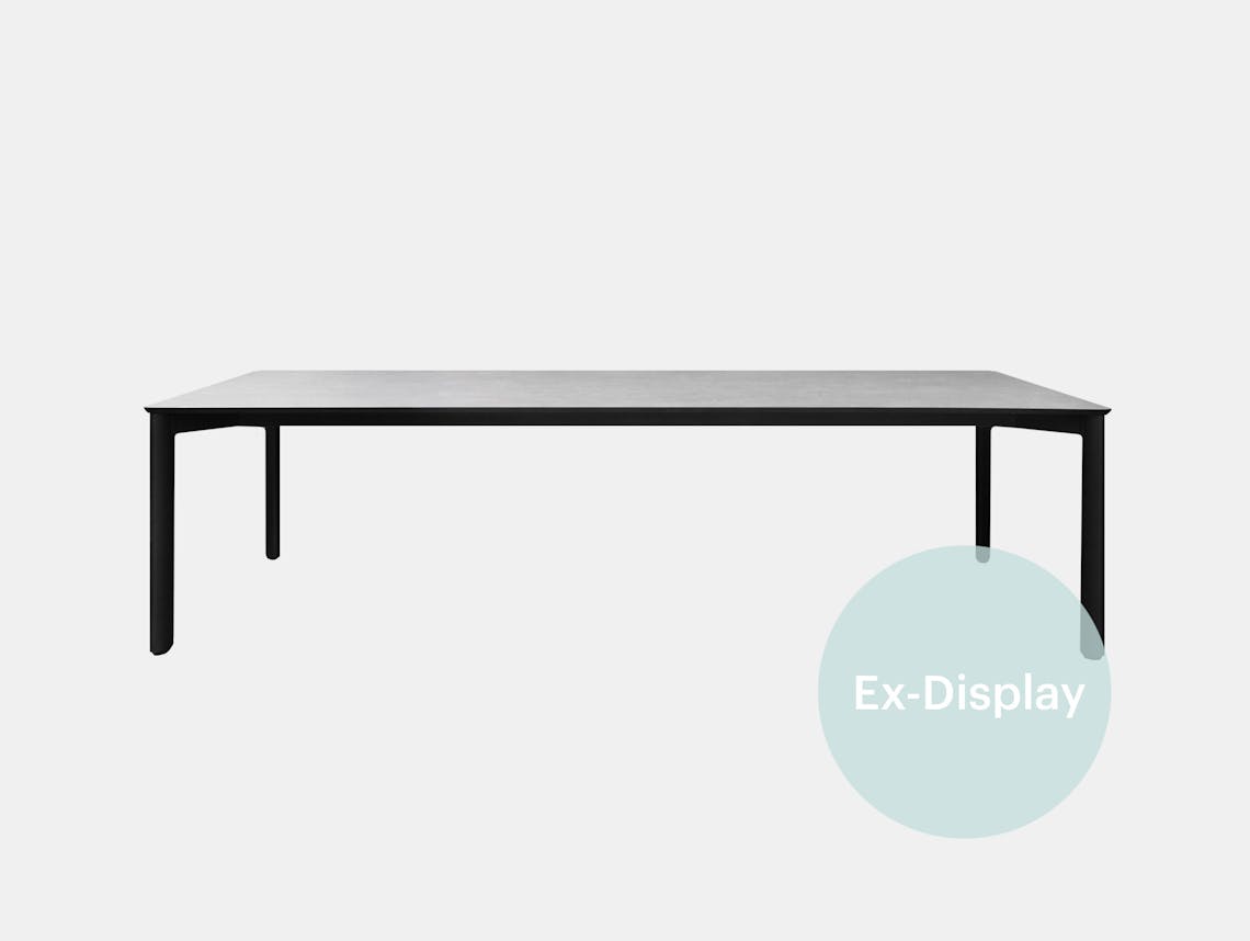 Xdp expormim bare coffee table graphite legs grey top