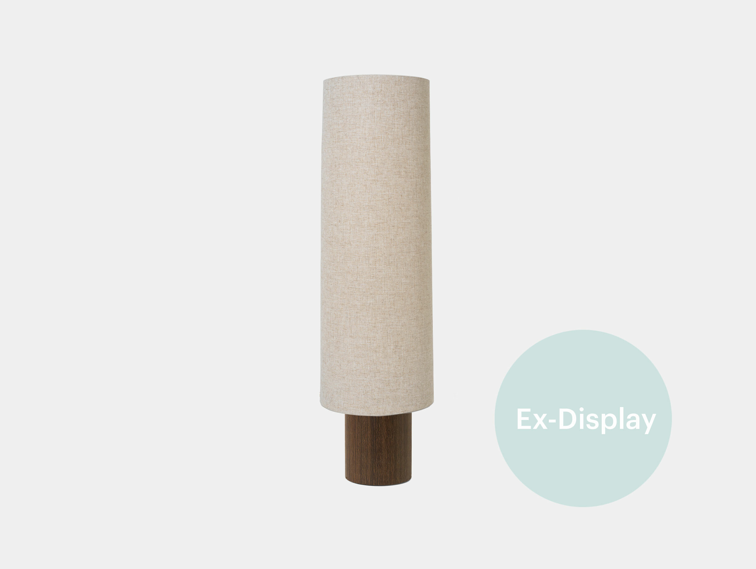 Xdp ferm living eclipse lamp shade long post floor lamp