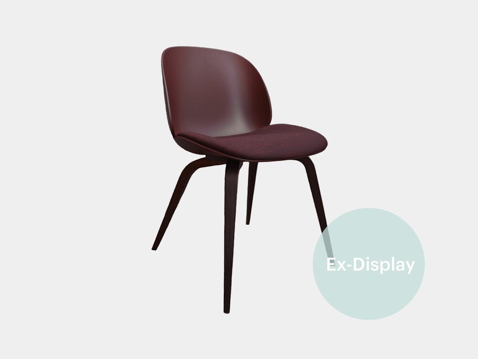 Xdp gubi beetle chair burgundy 2
