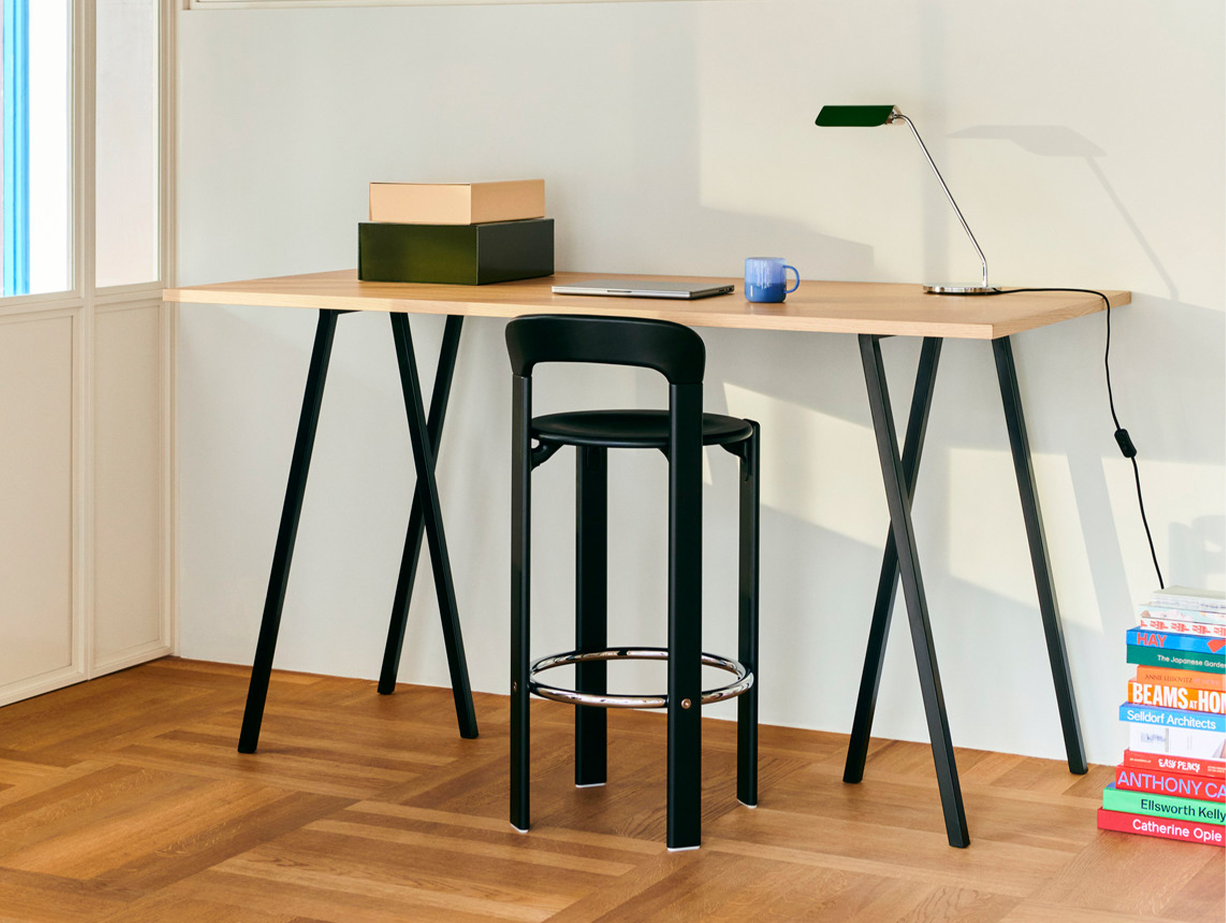 Xdp hay bruno rey rey bar stools deep black beech chrome h65 lifestyle