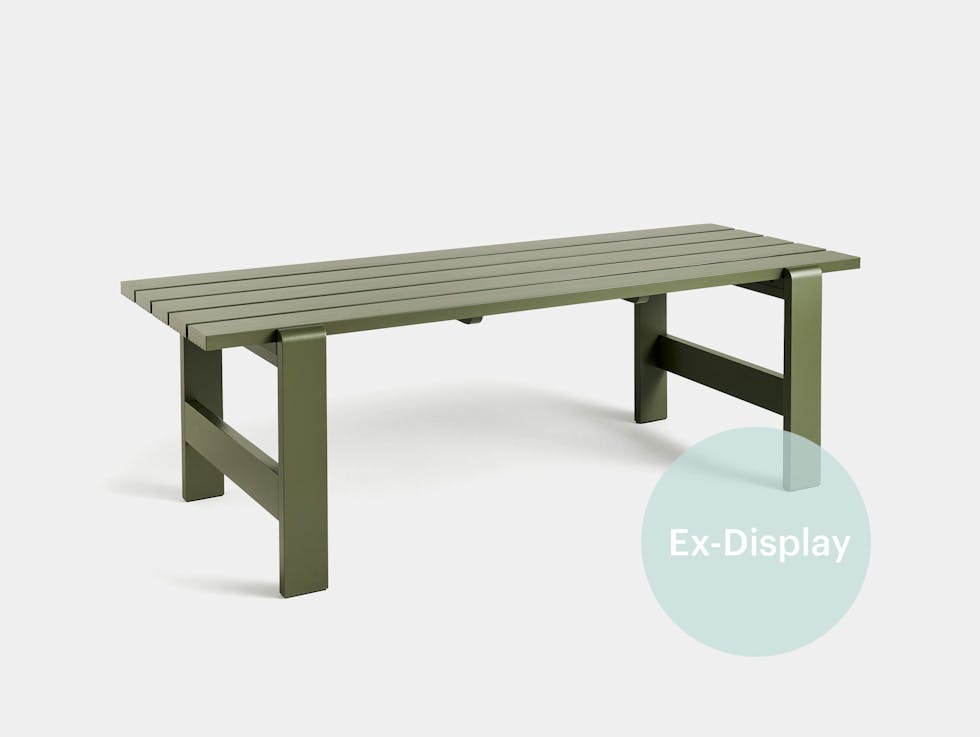 Xdp hay hannes fritz weekday table 230 olive green 2