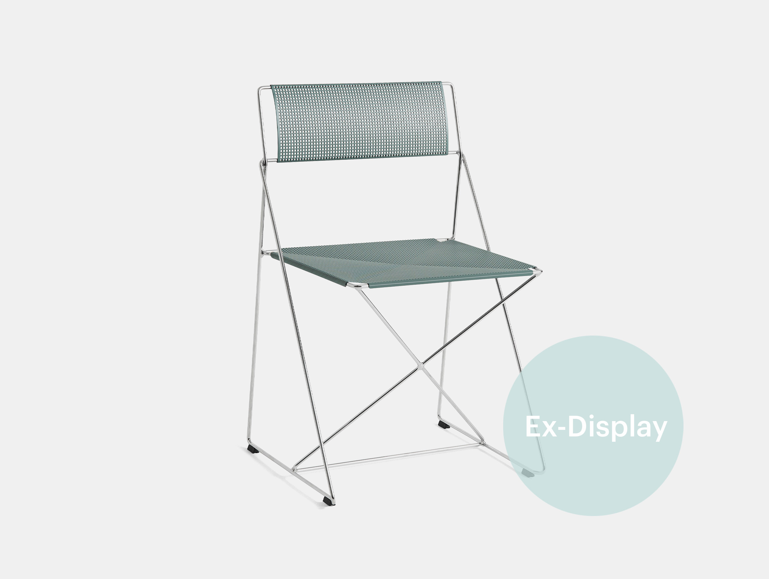 Xdp hay niels jorgen haugesen x line chair chrome moss