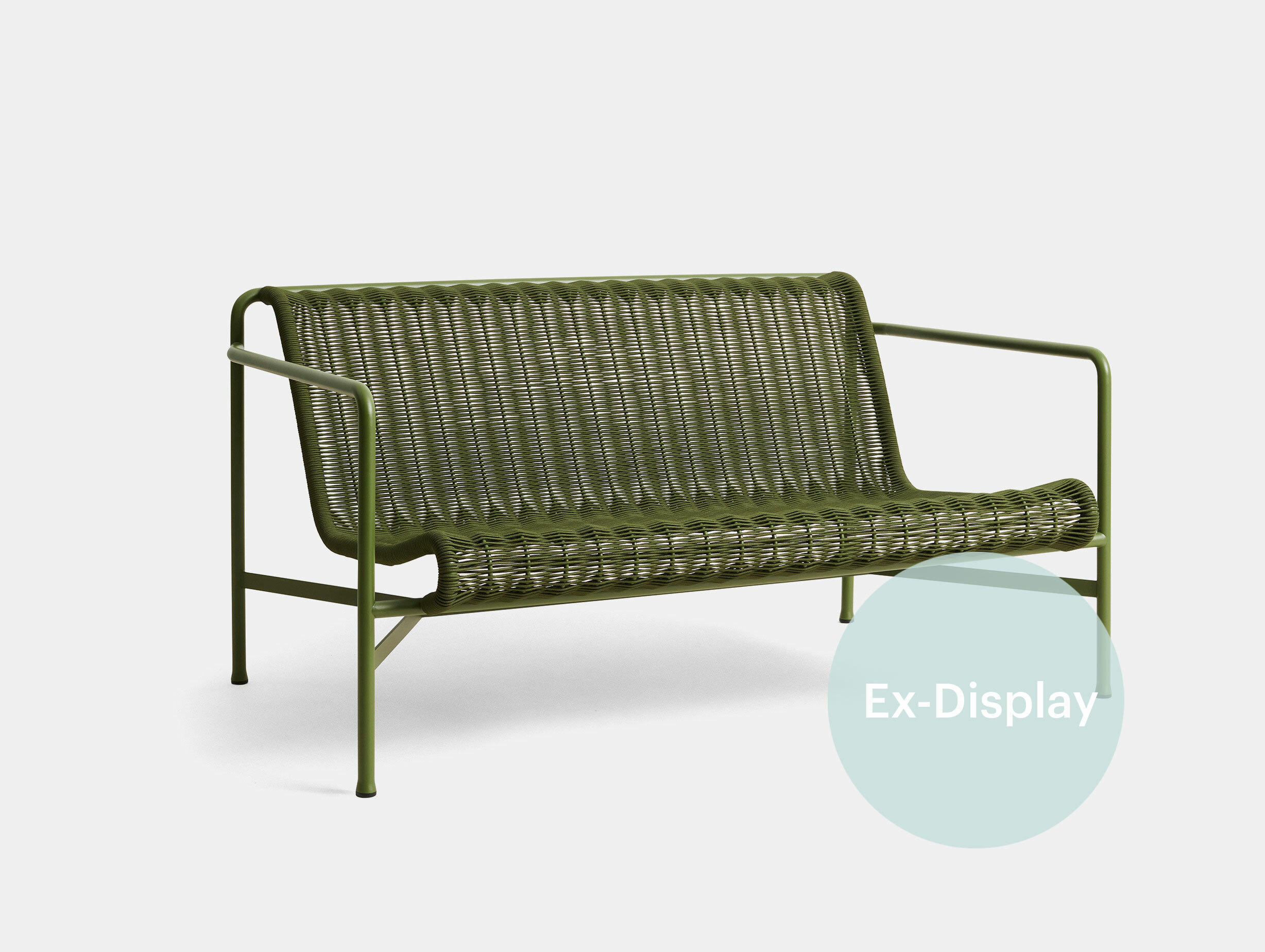 Xdp hay ronan erwan bouroullec palissade cord lounge sofa olive green