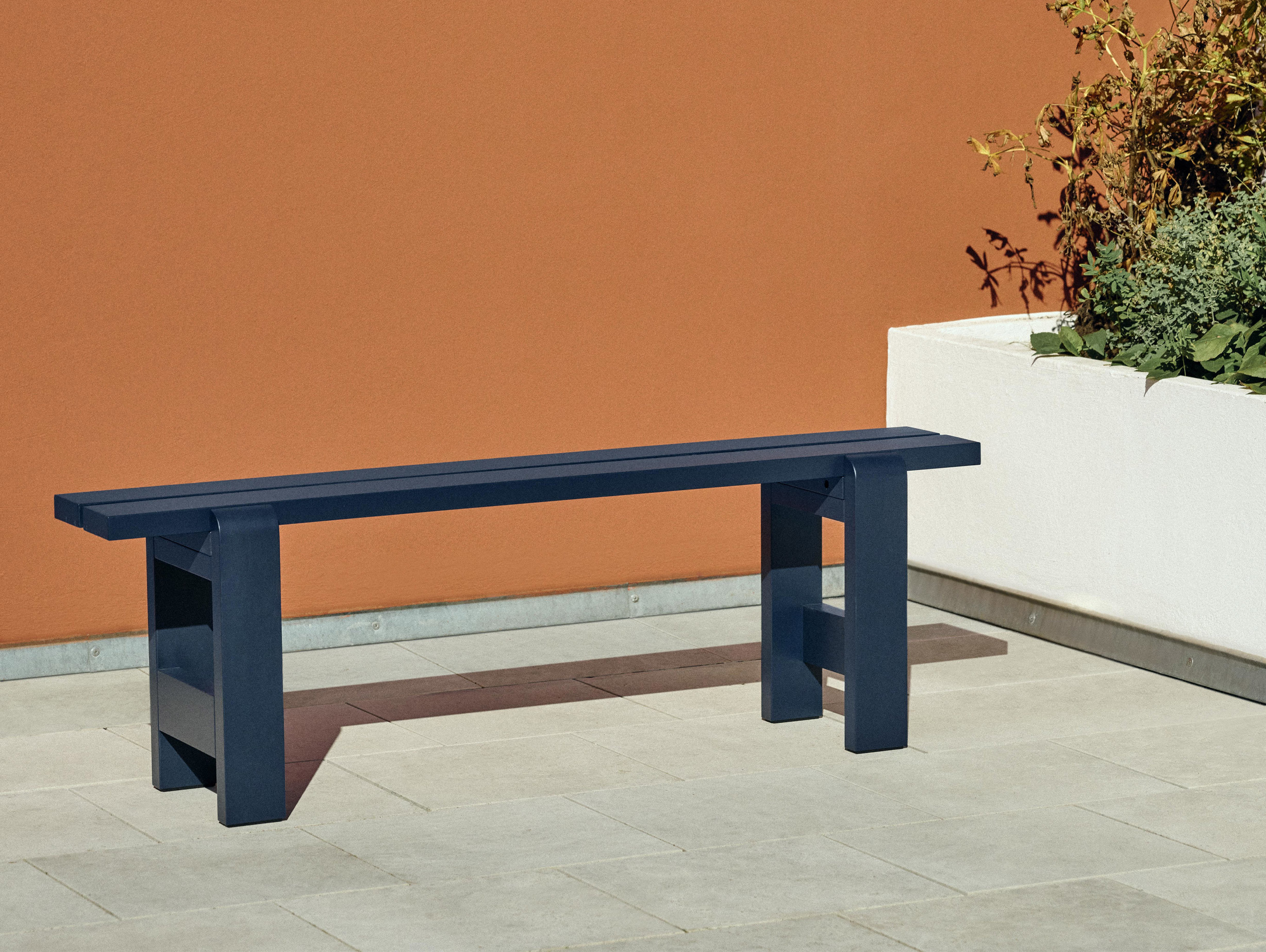 Xdp hay weekday bench steel blue lifestyle
