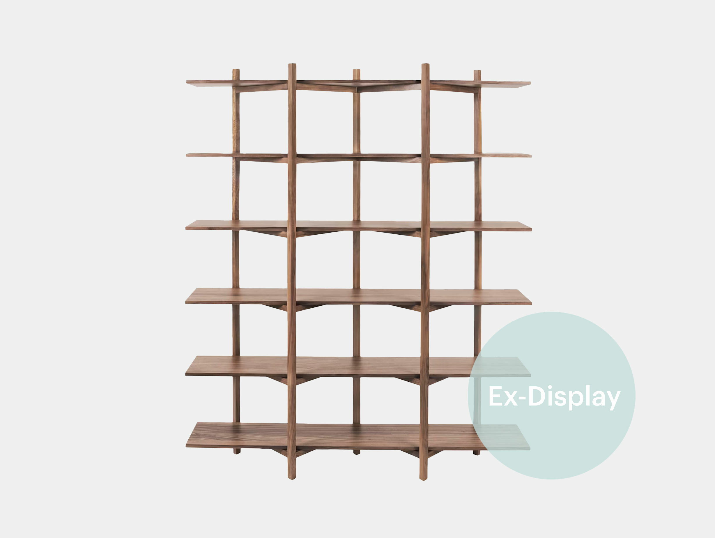 Xdp hem zigzag highshelf walnut