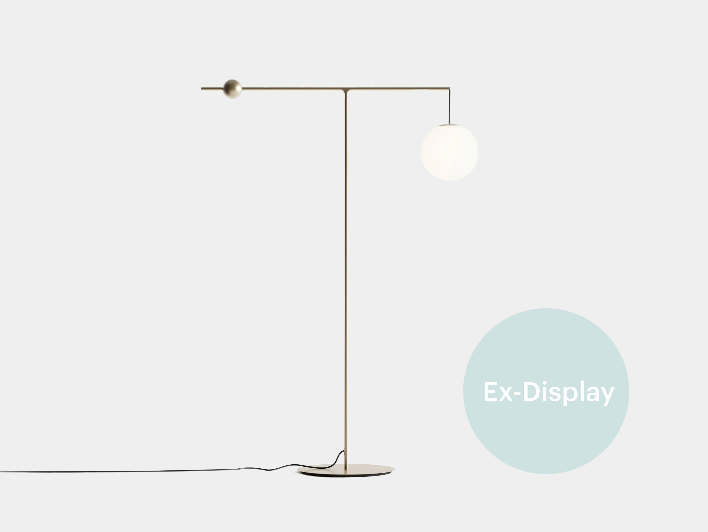 Xdp luceplan malamata floor lamp brass