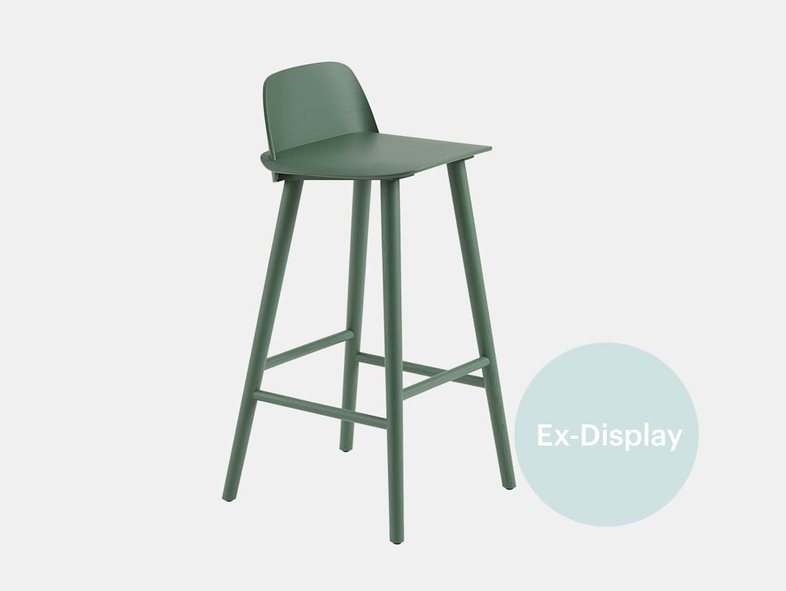 Xdp muuto nerd bar stool green