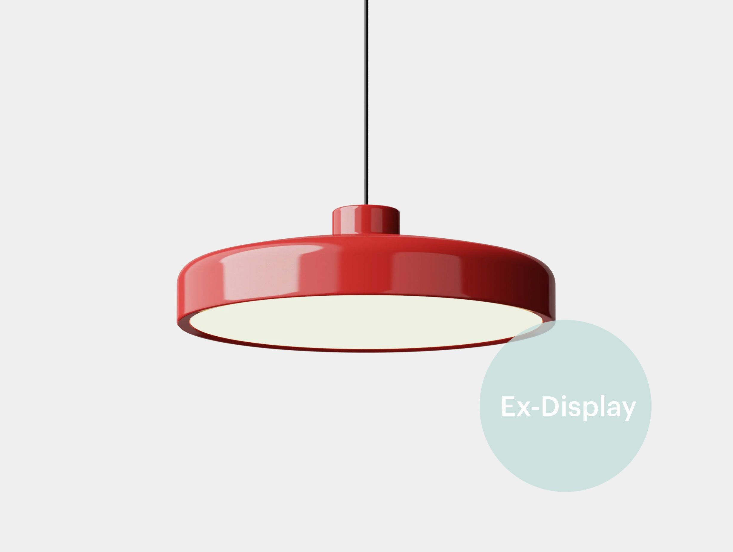 Xdp nine lacquer pendant red large