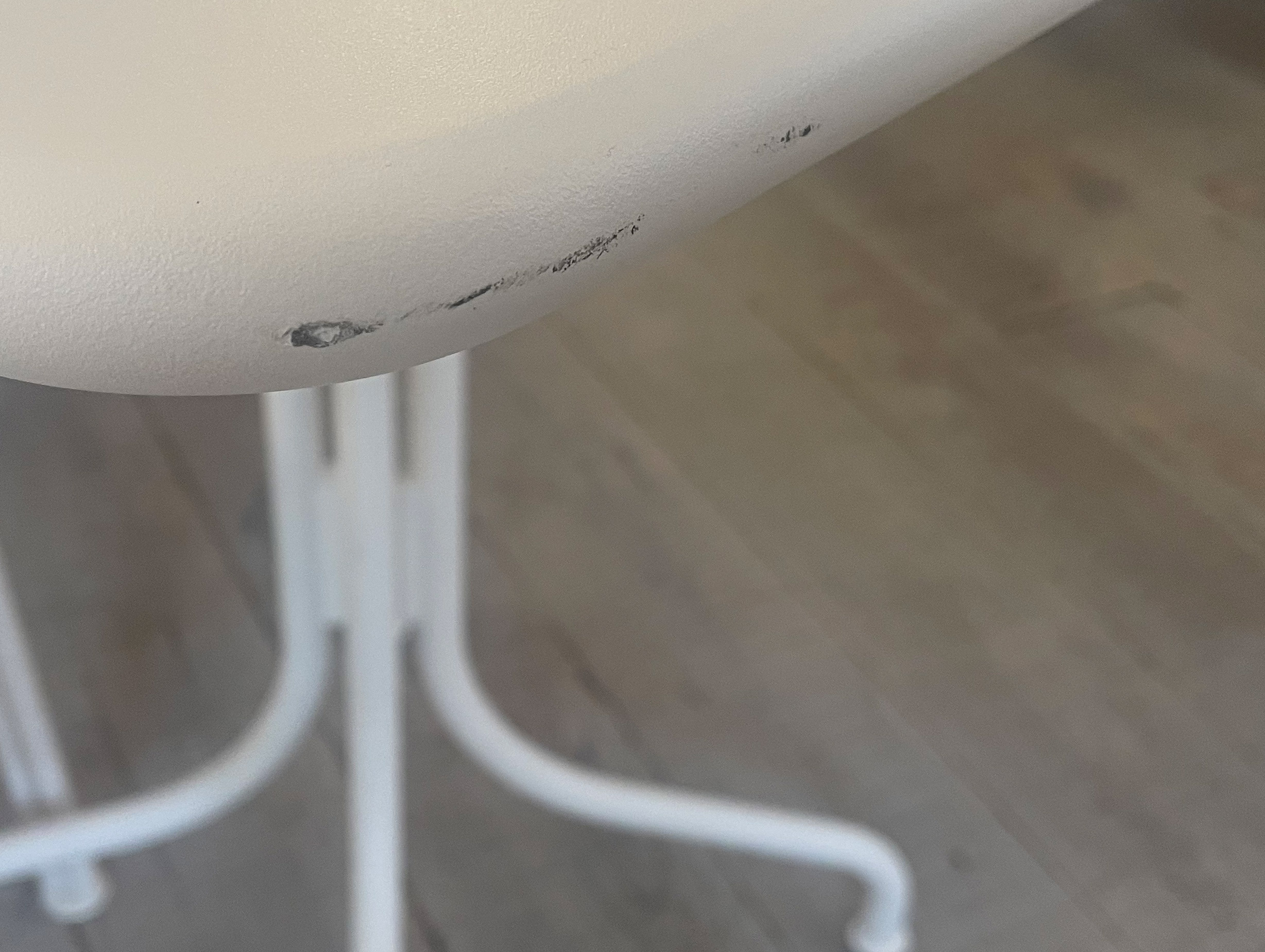 Xdp thorvald table damage 2