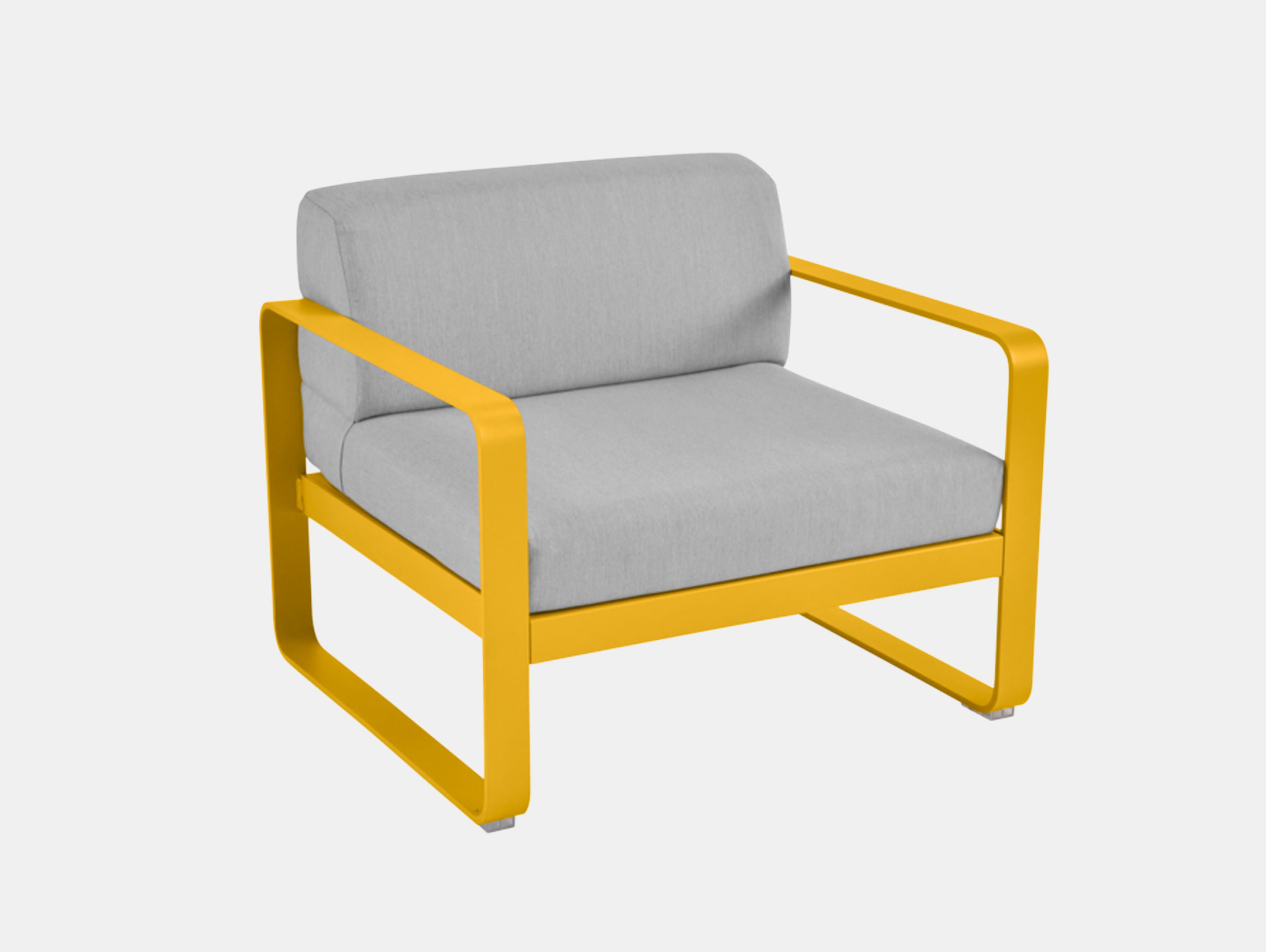Fermob bellevie lounge chair honey