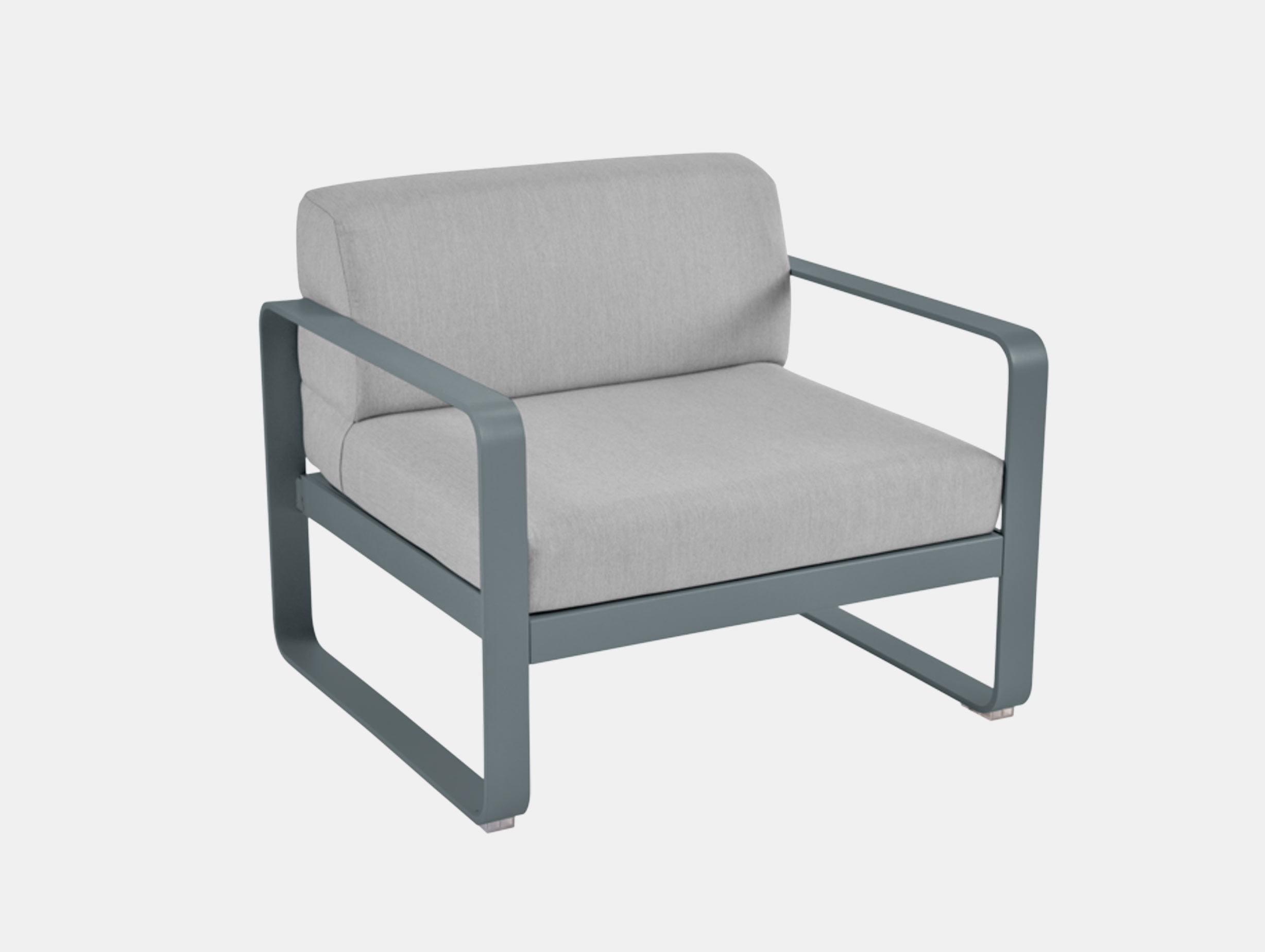 Fermob bellevie lounge chair rosemary