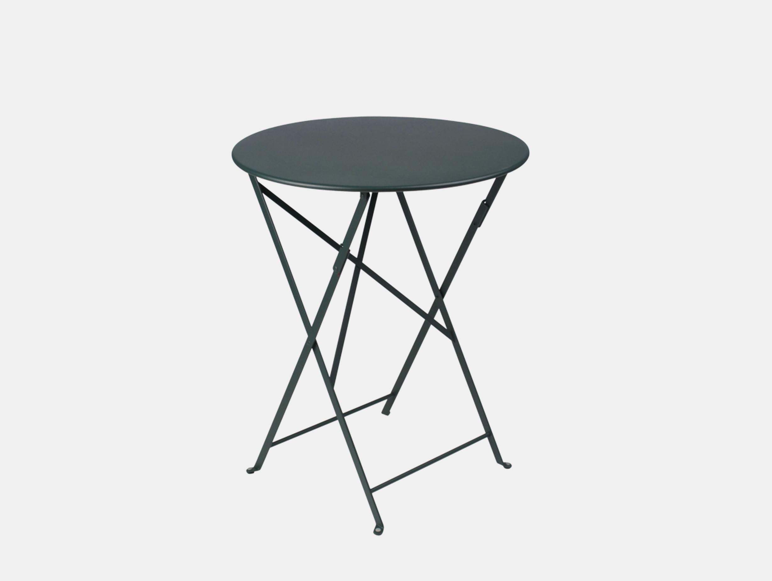 Fermob bistro round table 60 cedar green