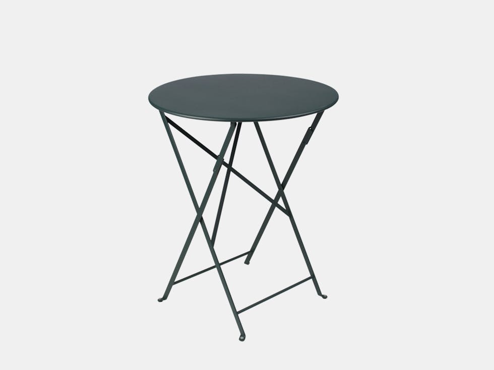 Fermob bistro round table 60 cedar green Fermob bistro round table 60 cedar green