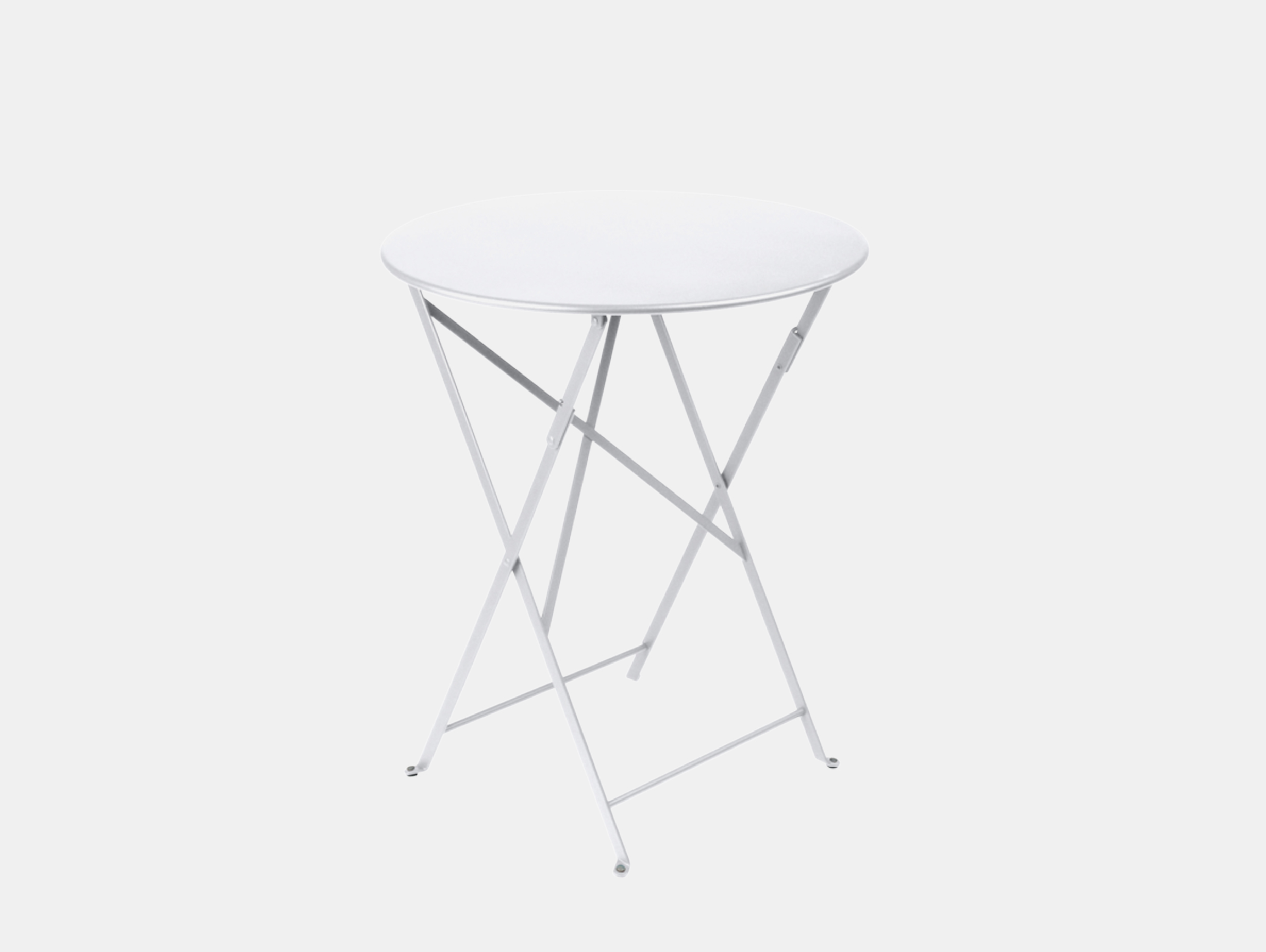 Fermob bistro round table 60 cotton white