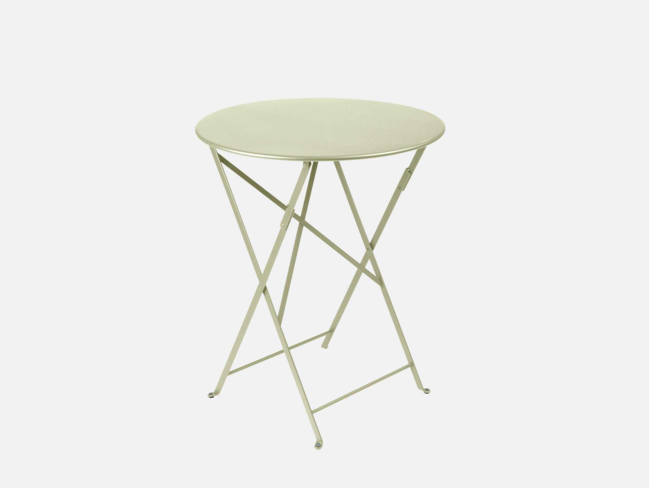Fermob bistro round table 60 willow green