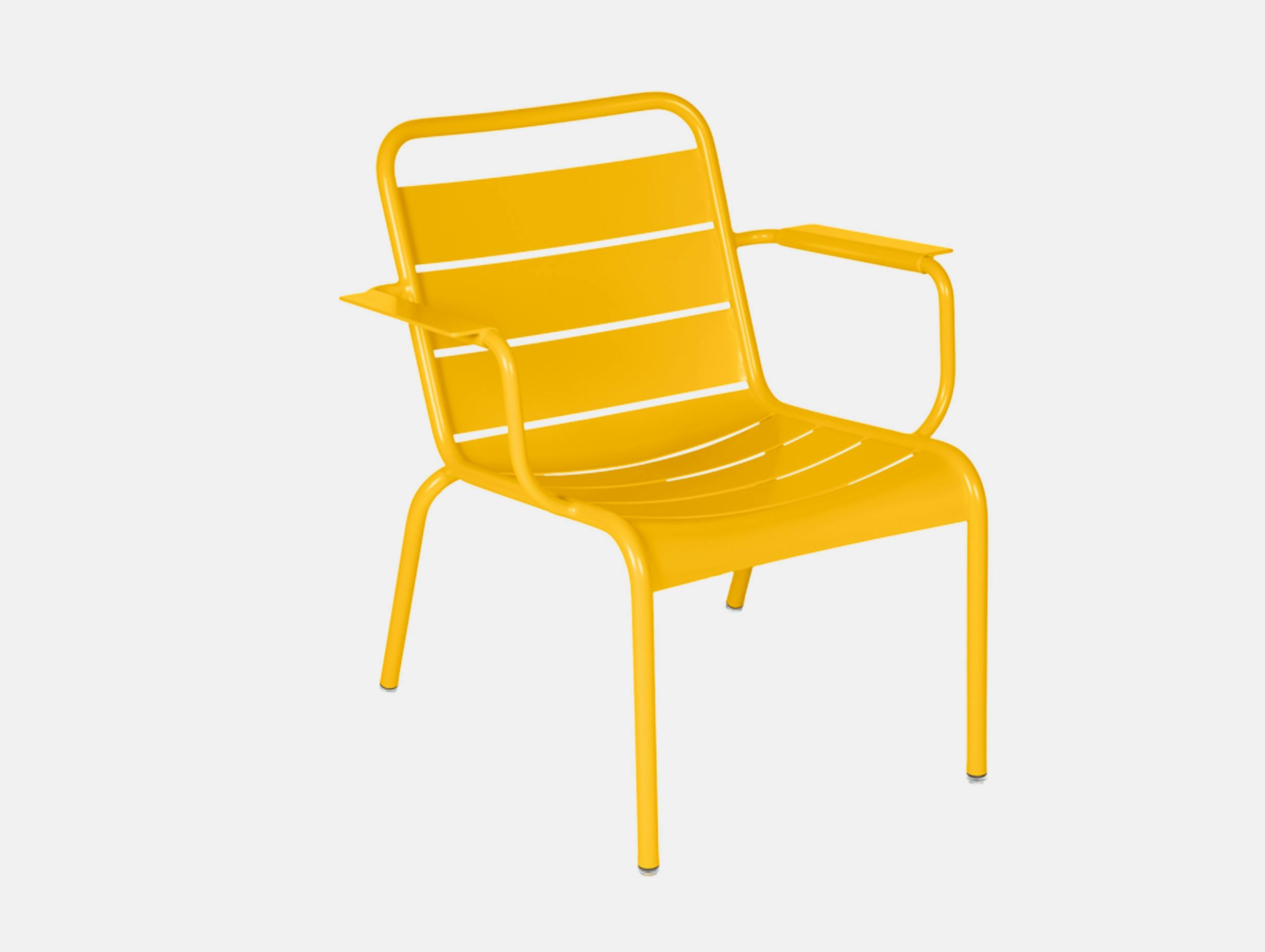 Fermob luxembourg lounge chair honey