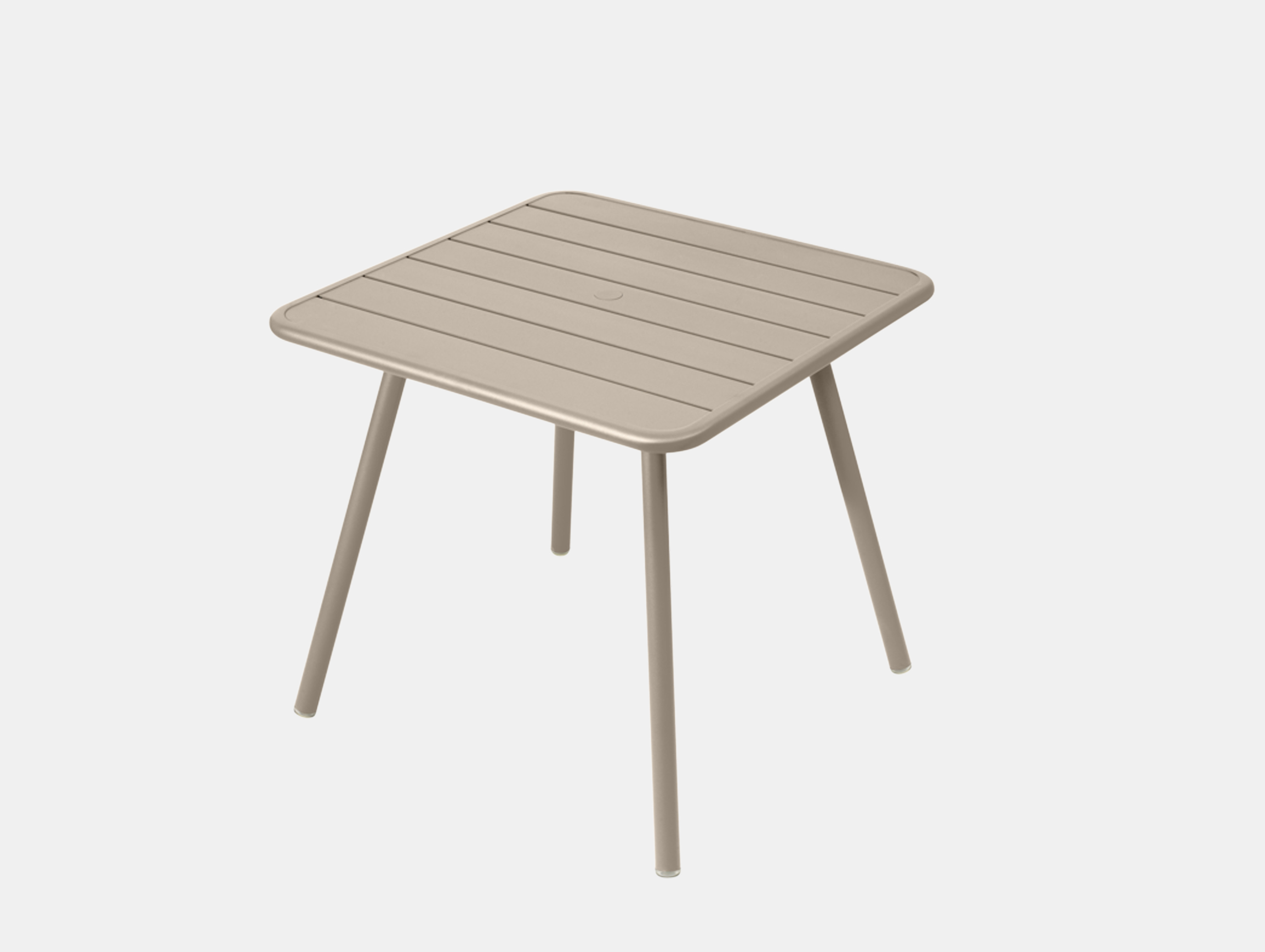 Fermob luxembourg table 80 nutmeg