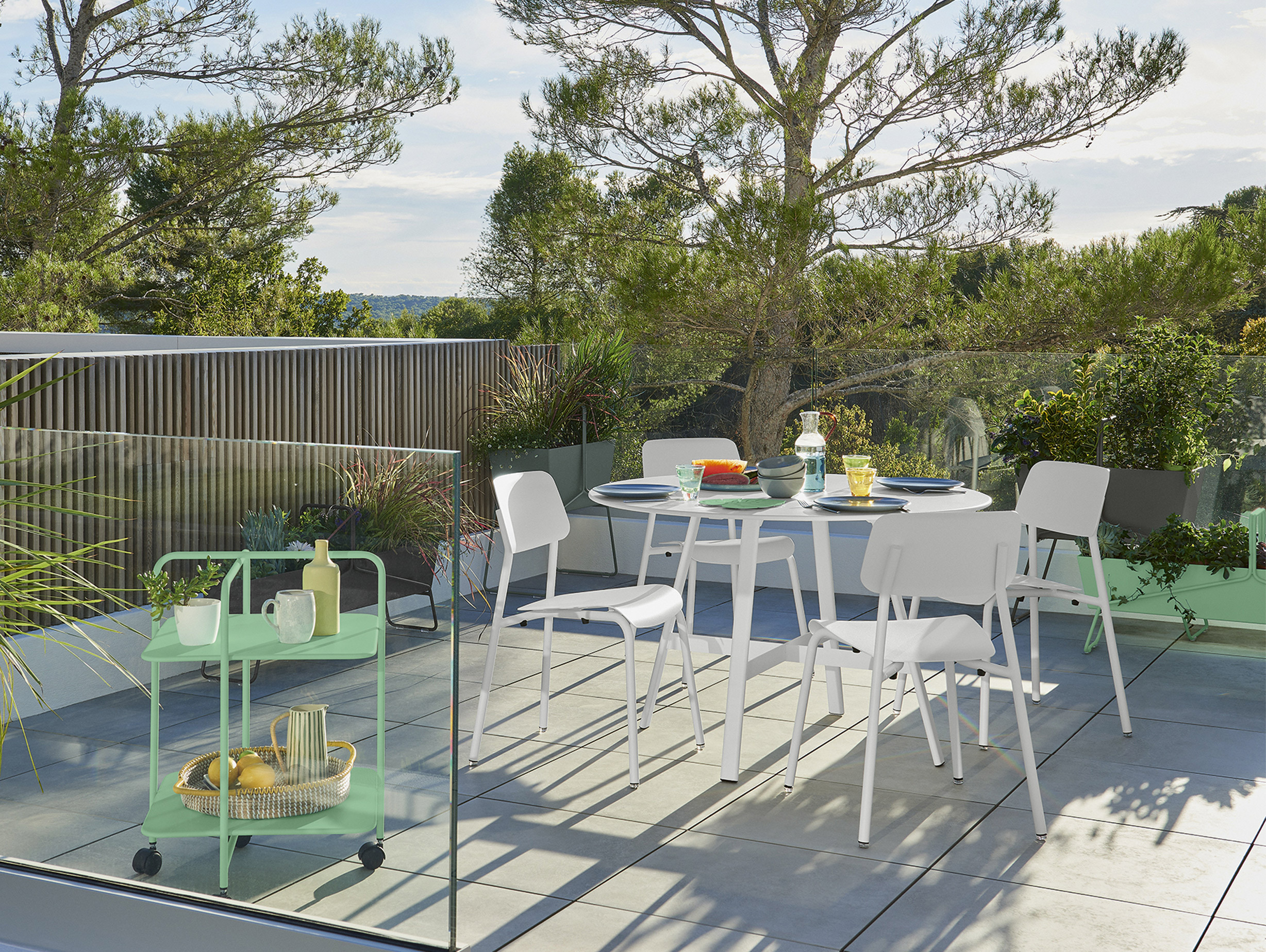Fermob soo outdoor table lifestyle
