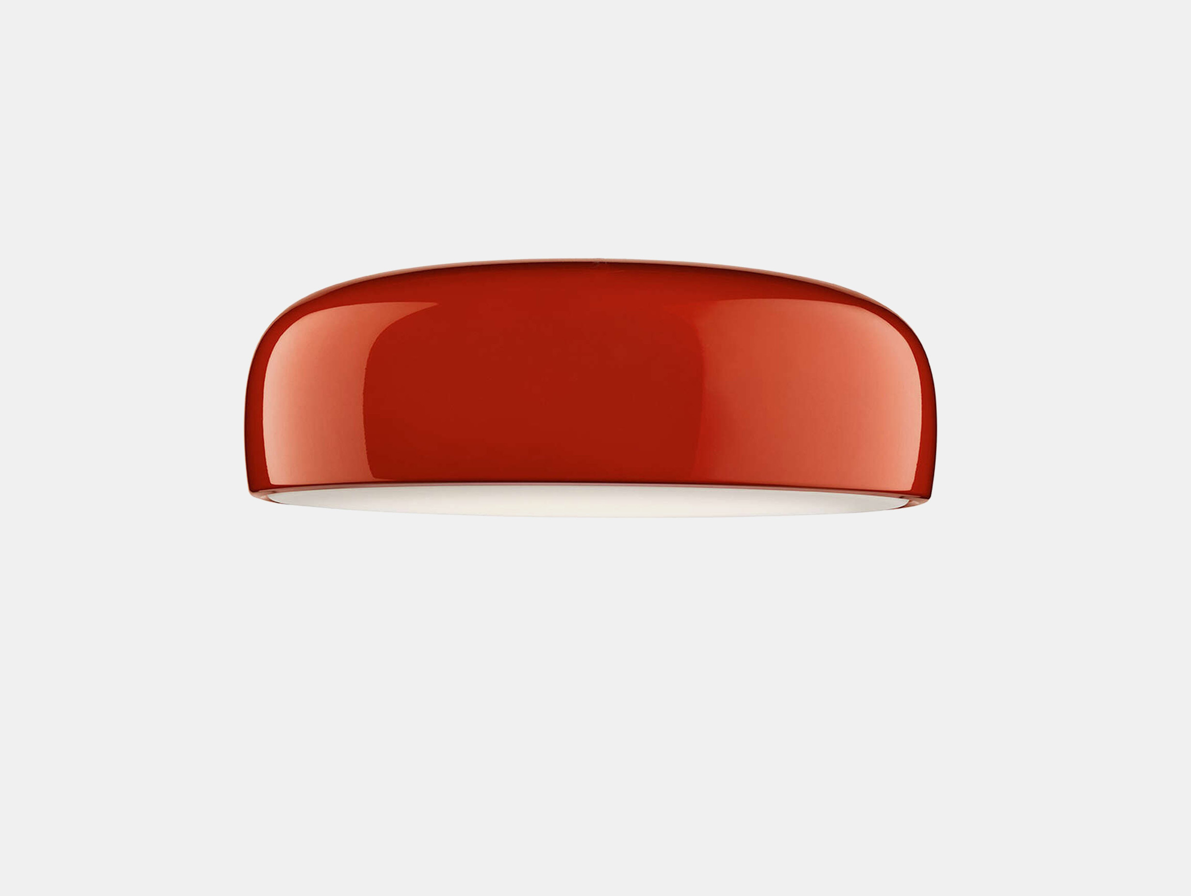 Flos jasper morrison smithfield ceiling light red