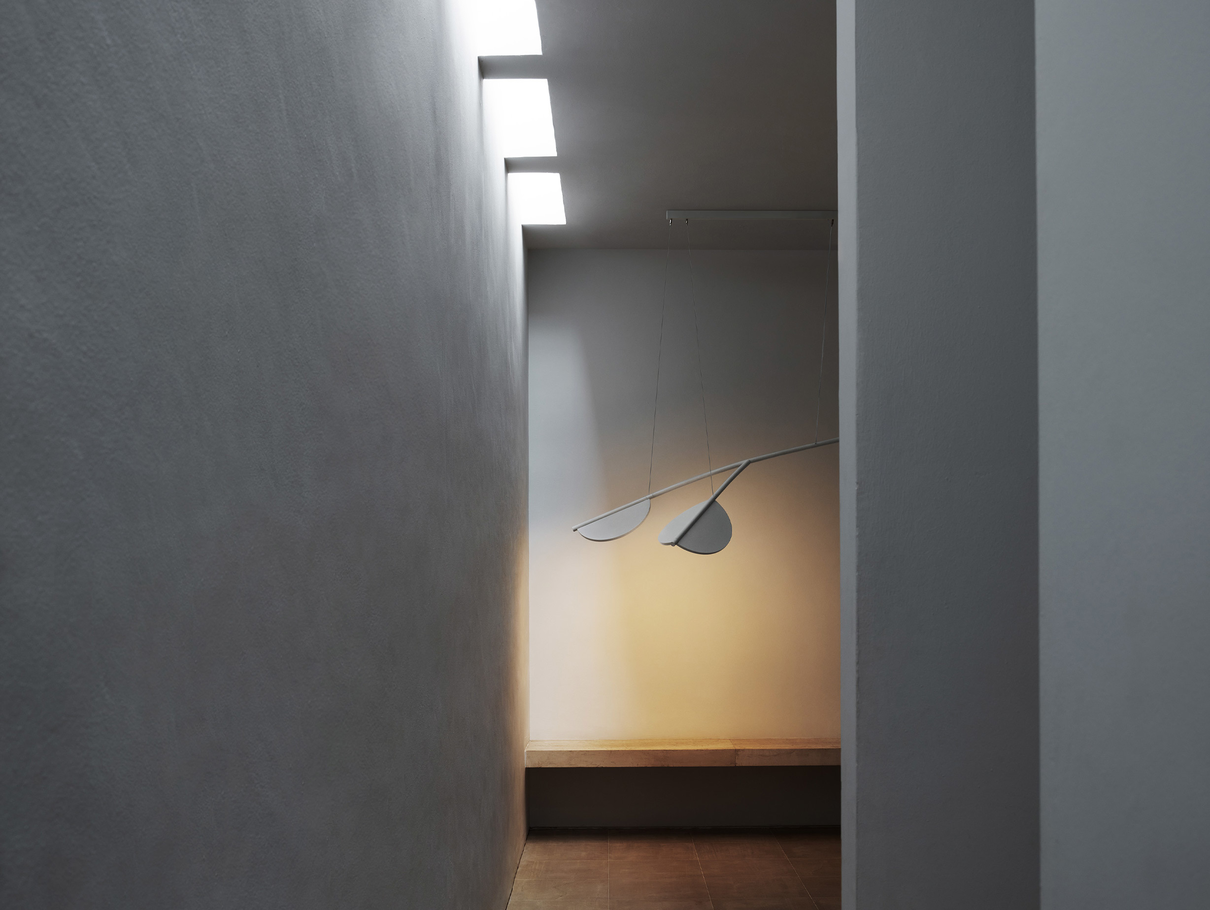 Flos patricia urquiola almendra organic pendant light s2y lifestyle2