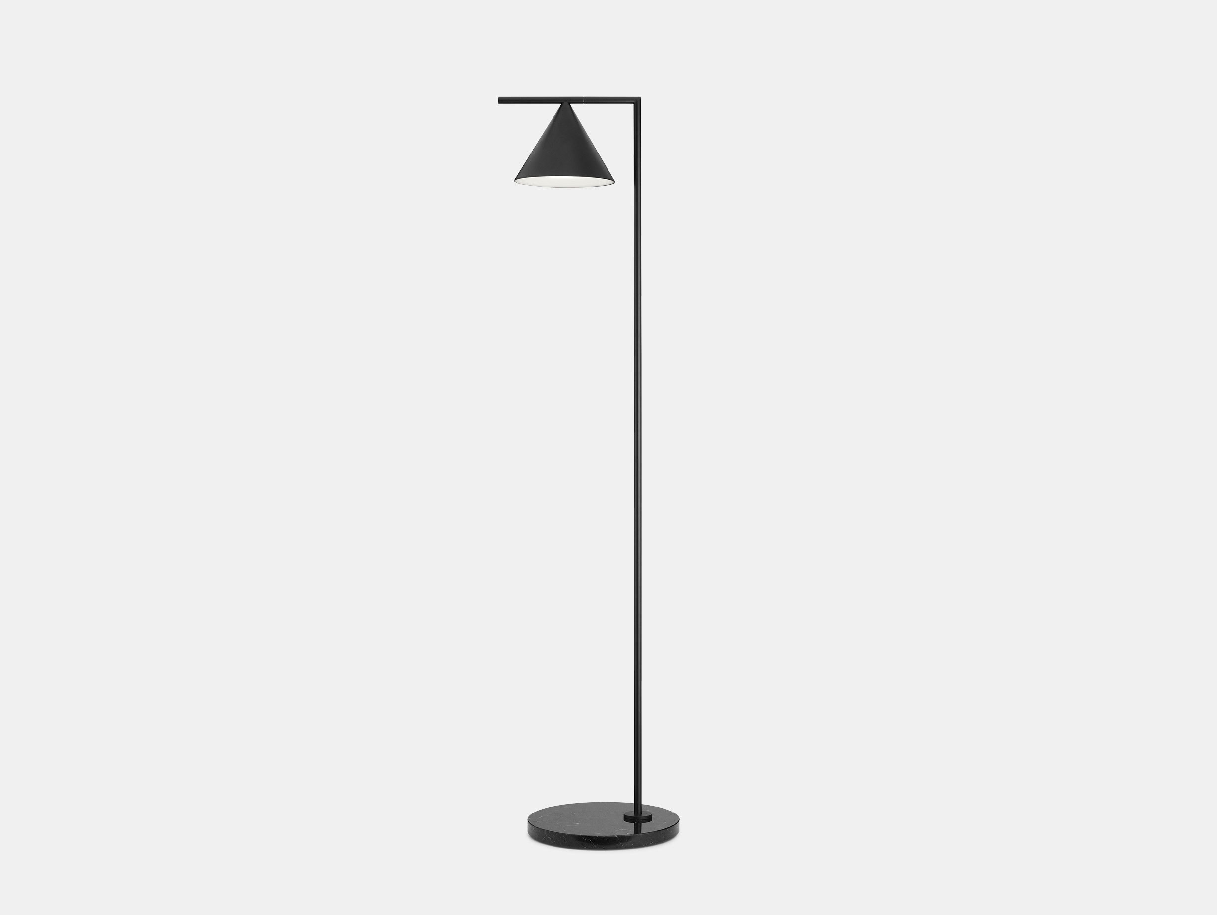 Flos Captain Flint Floor Light Black Michael Anastassiades