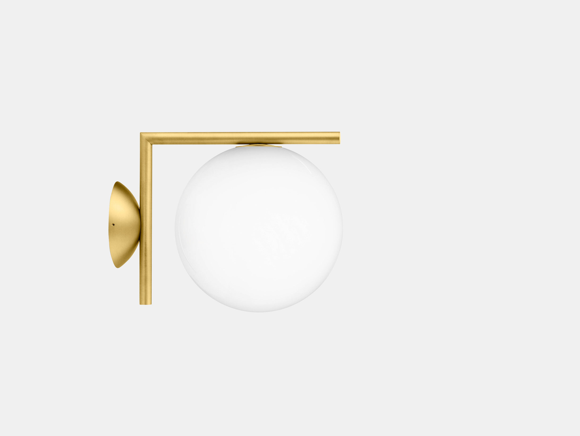 Flos Ic Ceiling Wall Light Cw1 Brass Michael Anastassiades